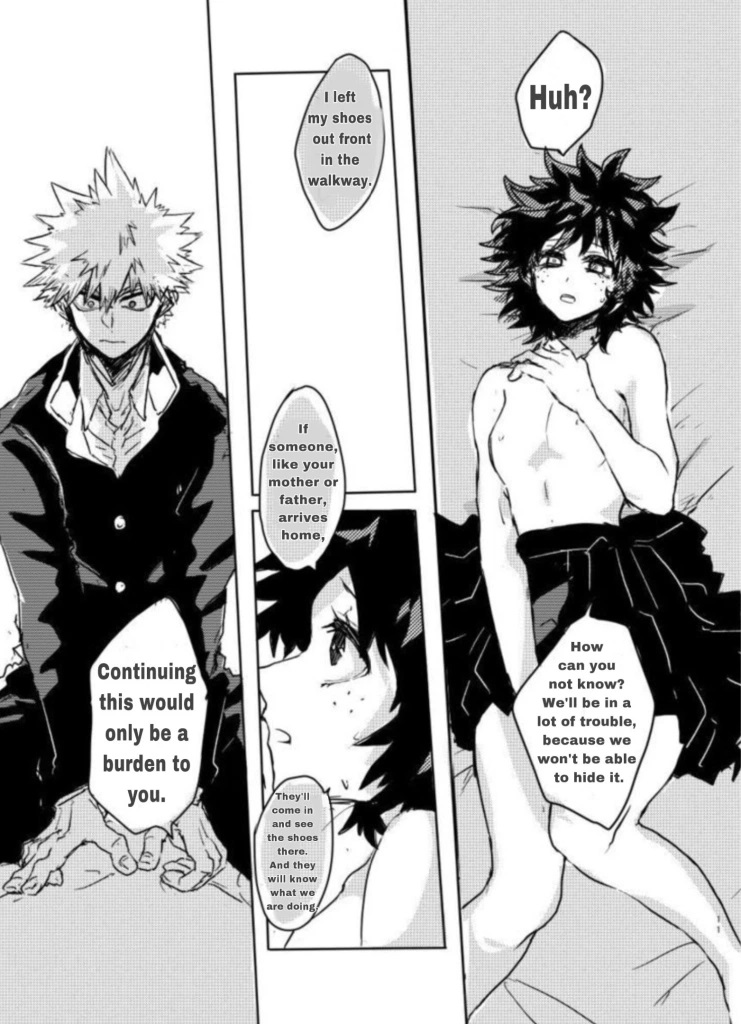 [Kokoro ga ore teru[Oreta shā shin]]Yagate kanaderu rensōkyoku(Boku no Hero Academia)english image number 10