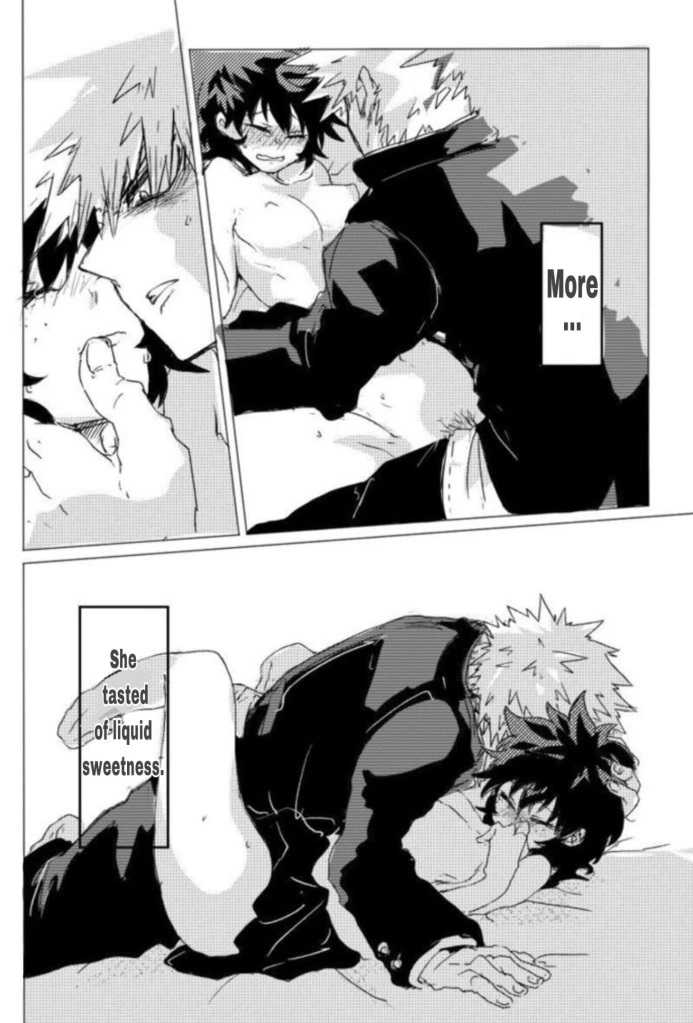 [Kokoro ga ore teru[Oreta shā shin]]Yagate kanaderu rensōkyoku(Boku no Hero Academia)english image number 17