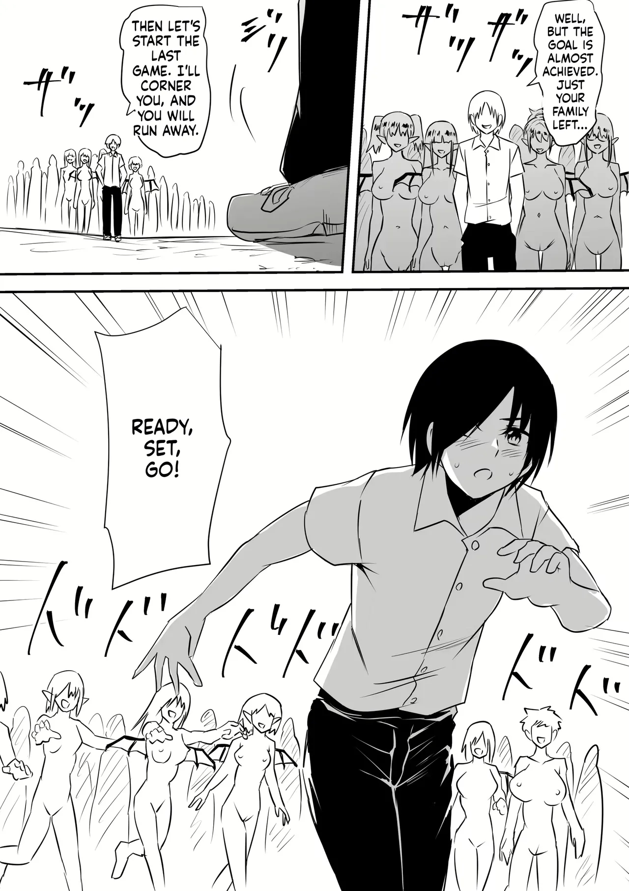 [Mikezoutei] Minna ga Kyuuketsuki-ka Shita Machi de Ai wo Sakenda Shounen [English] [MTL] 이미지 번호 74