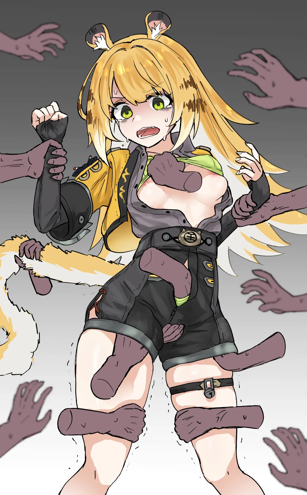 すっとこどっこい·被捕虏羞辱的干员们（明日方舟同人H·LC整合汉化组） 11eme image