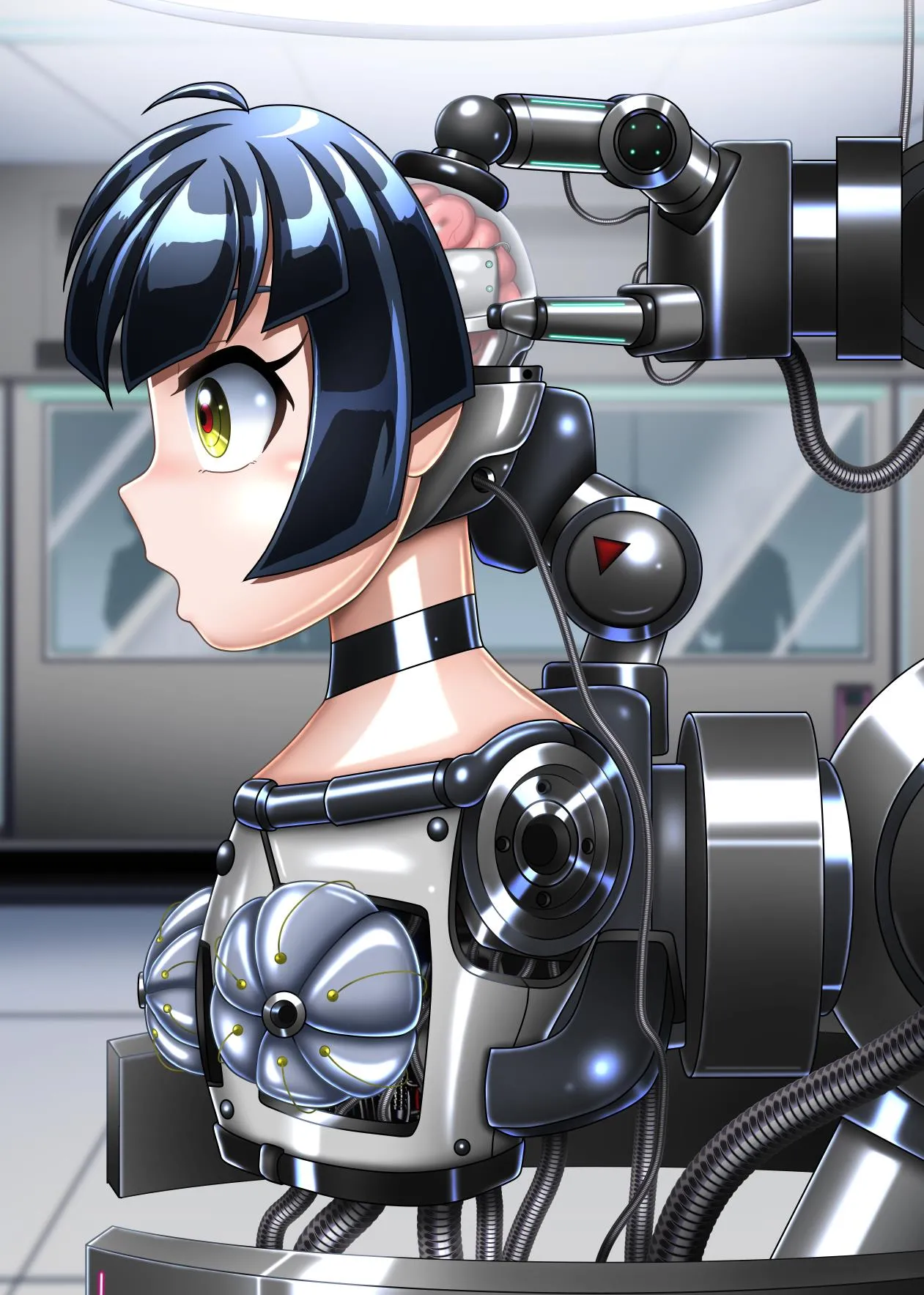 [Cyber F] Cyborg Aiko - 机器人蓝子[Chinese] [垃姬兔个人汉化] [Digital] image number 49