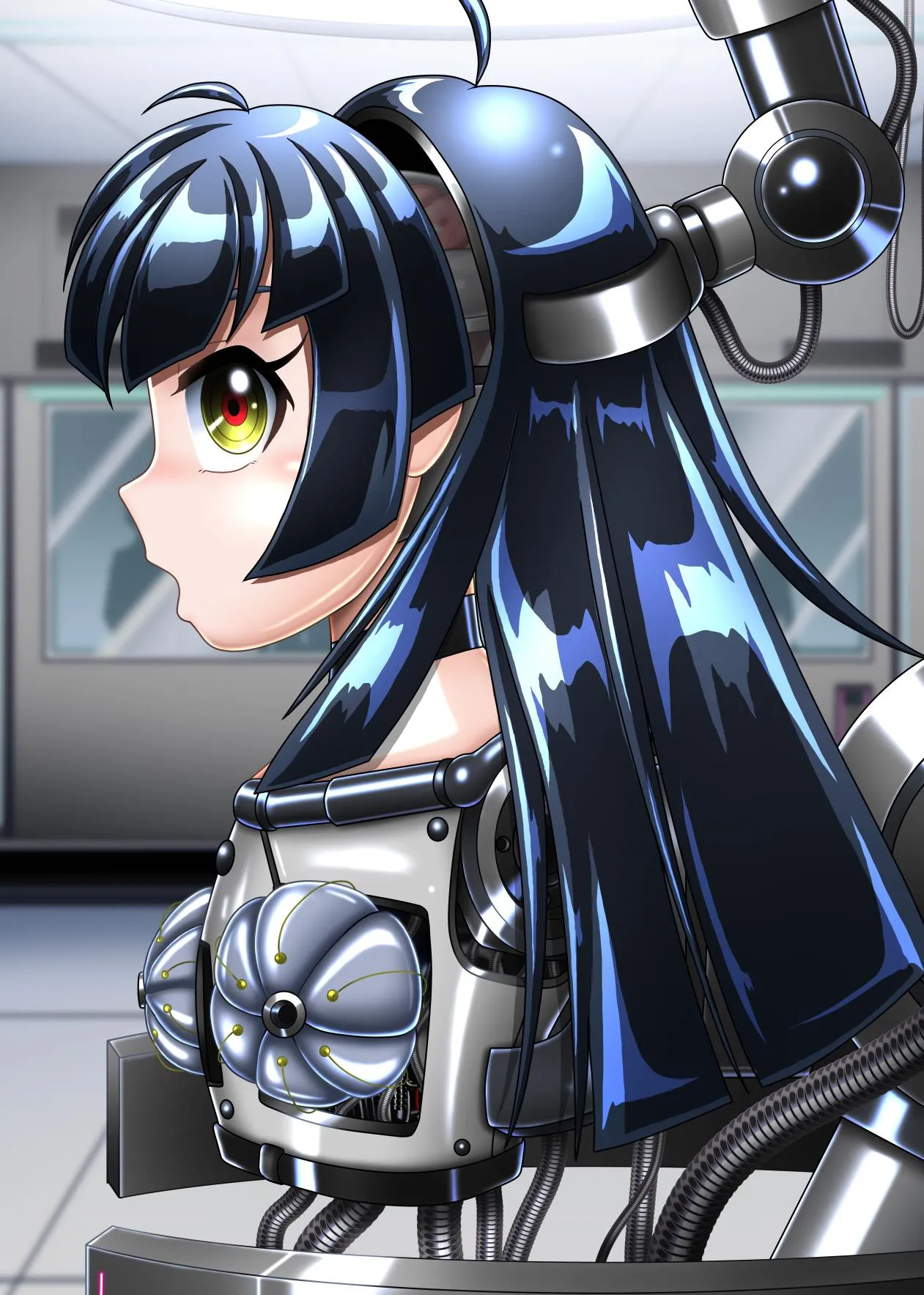 [Cyber F] Cyborg Aiko - 机器人蓝子[Chinese] [垃姬兔个人汉化] [Digital] image number 50