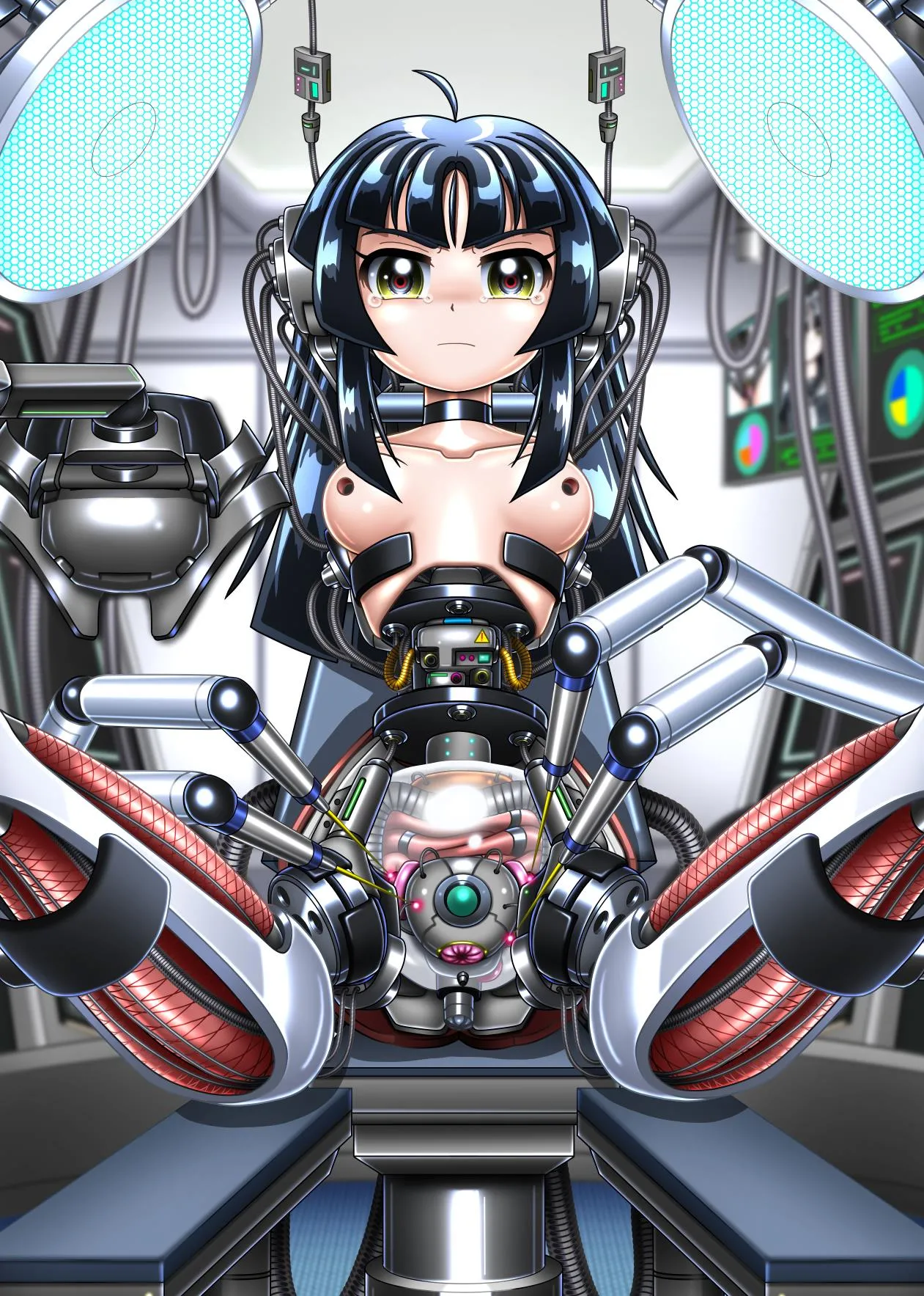 [Cyber F] Cyborg Aiko - 机器人蓝子[Chinese] [垃姬兔个人汉化] [Digital] image number 55