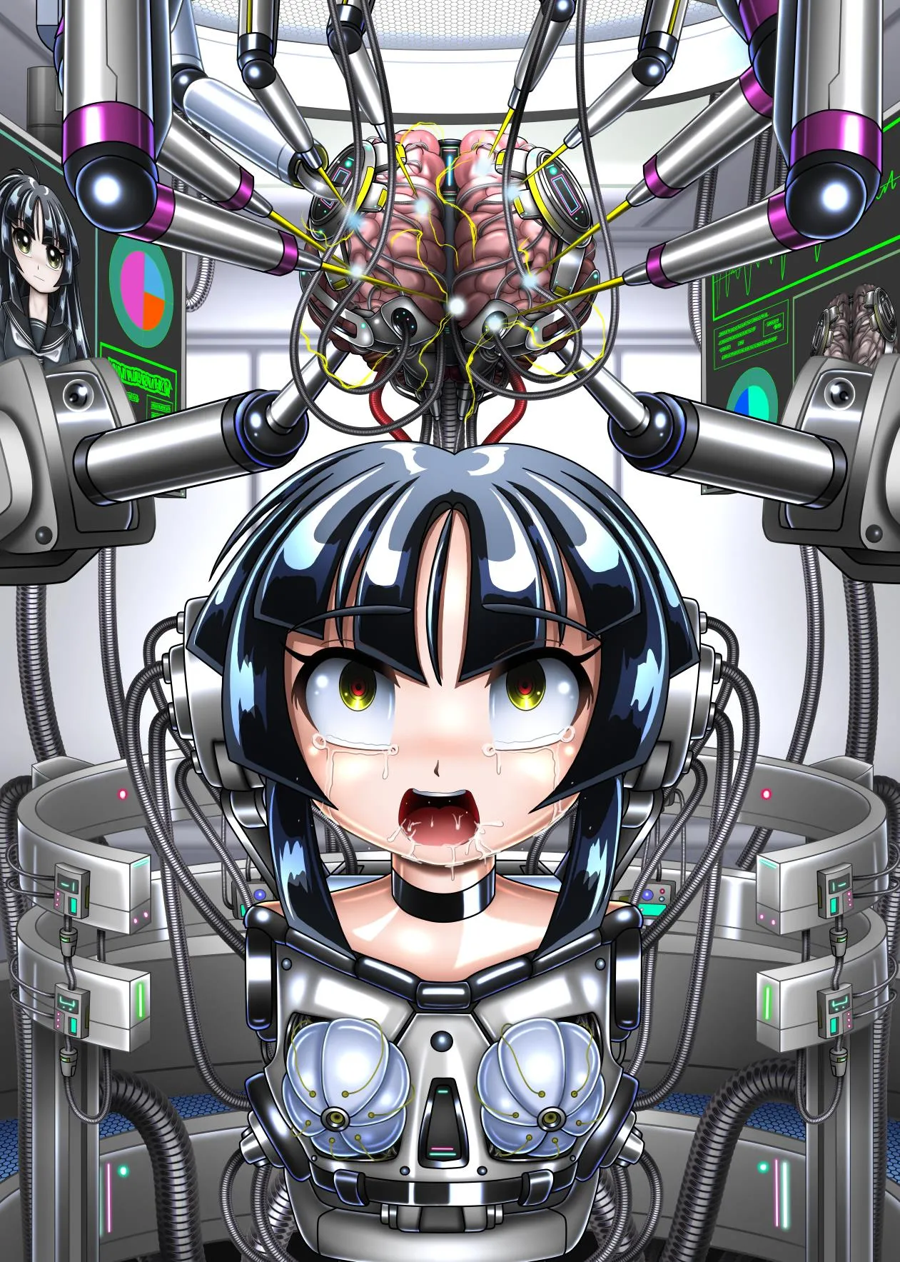 [Cyber F] Cyborg Aiko - 机器人蓝子[Chinese] [垃姬兔个人汉化] [Digital] image number 79