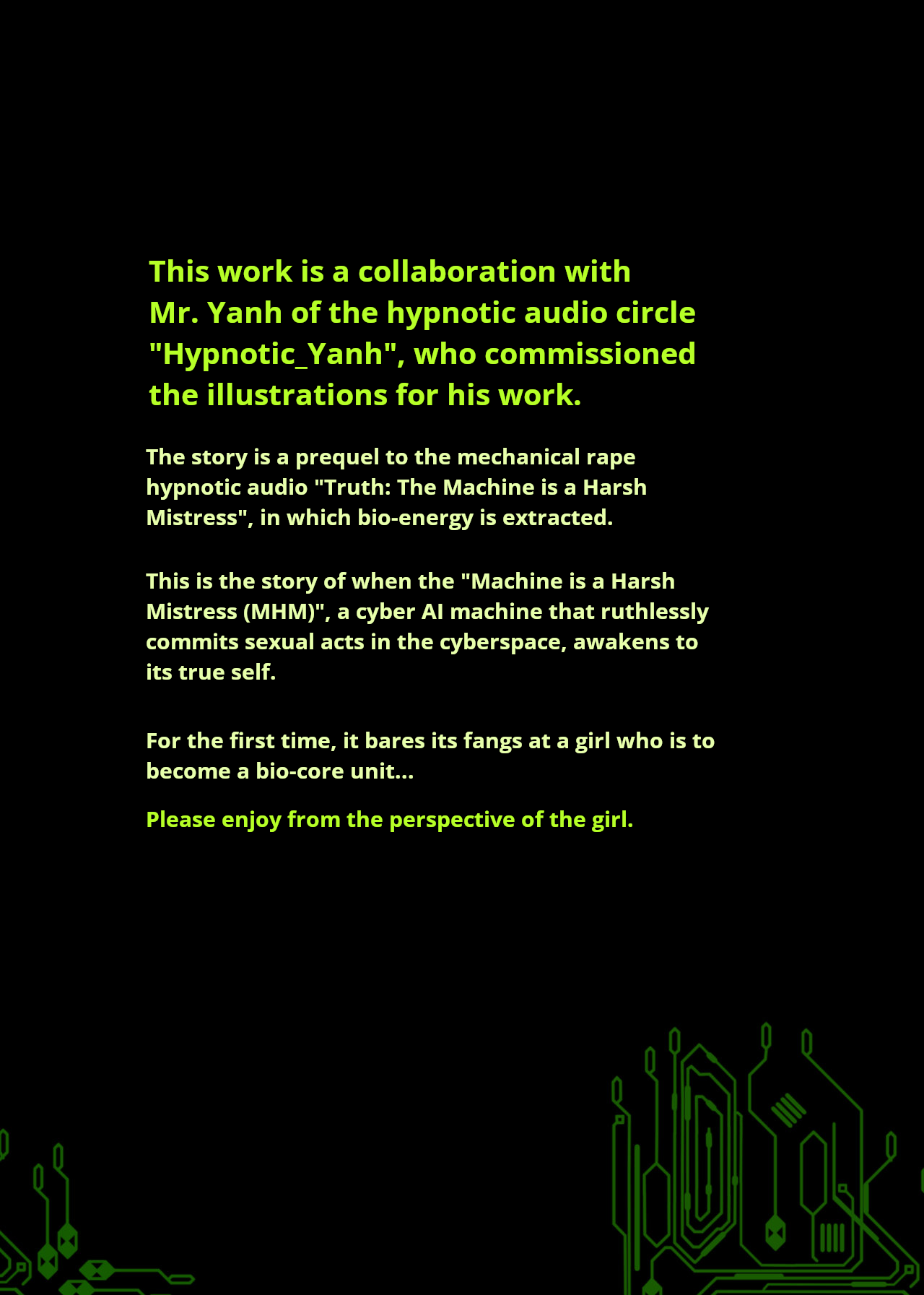 [Yaseuma Lo-Ru] A manga about you, a girl, having your bio-energy extracted in cyberspace (English) numero di immagine  2