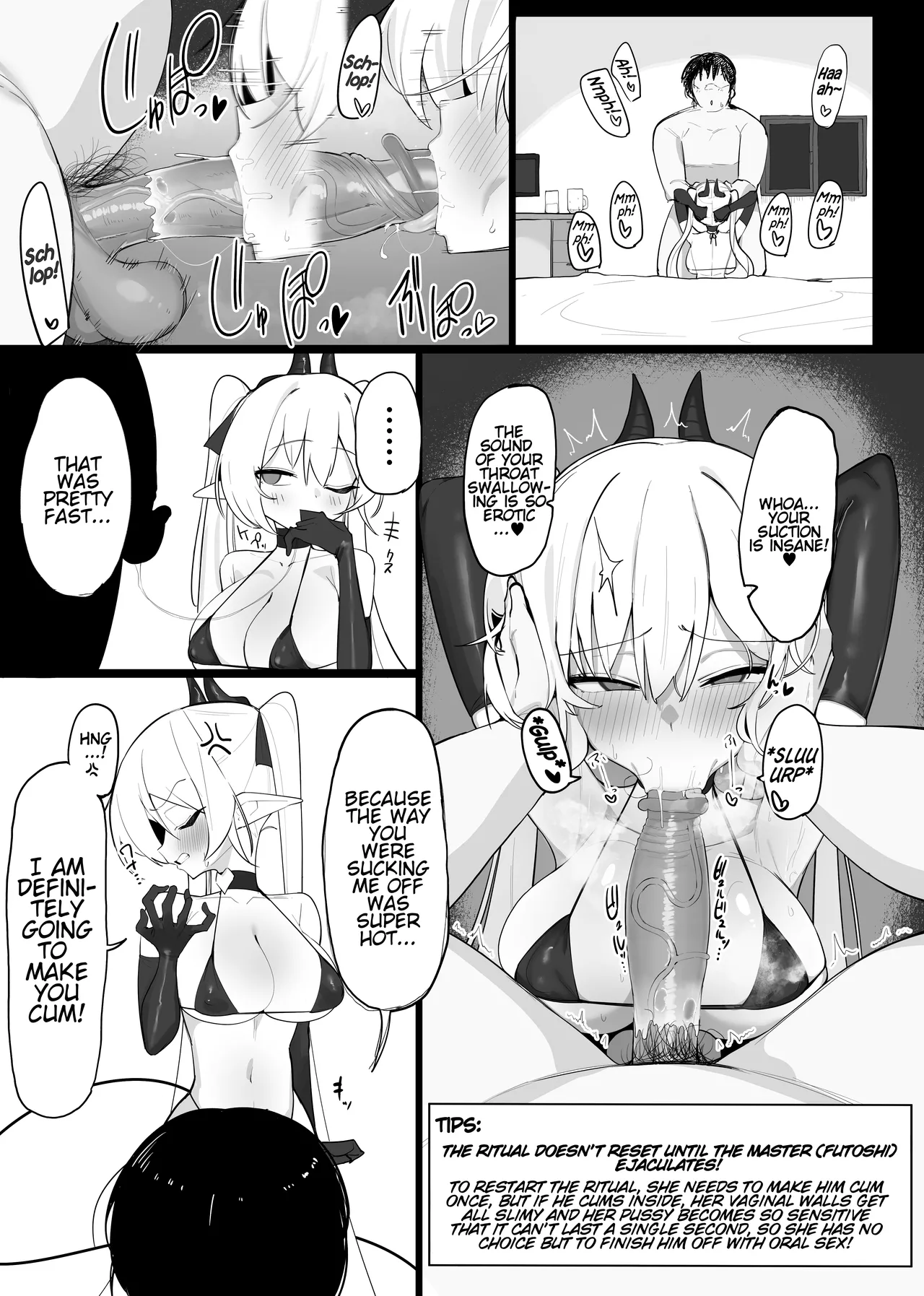 [Osinobu no Yakata (Oshinobu)] Atashi no Ejiki ni Narinasai! 2 | Fall Prey To A Succubus! 2 [English][karaqis] 画像番号 57