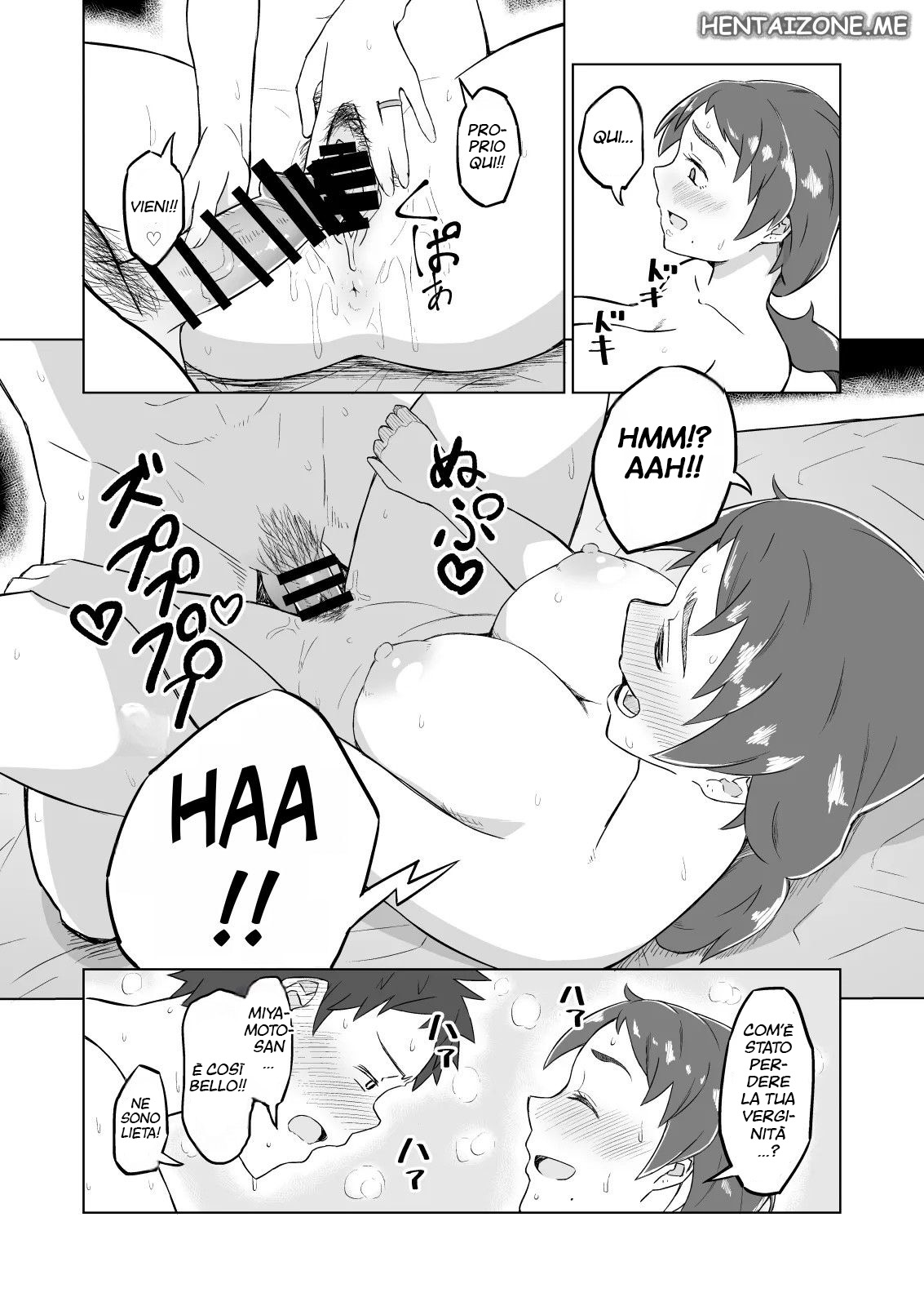 [DOGTAG (Akutenkou)] Otonari no Hitozuma ni Yuushoku ni Sasowaretara Yokkyuu Fuman de SEX Dekite Shimatta Hanashi | Appuntamento con La Vicina [Italian] 15eme image