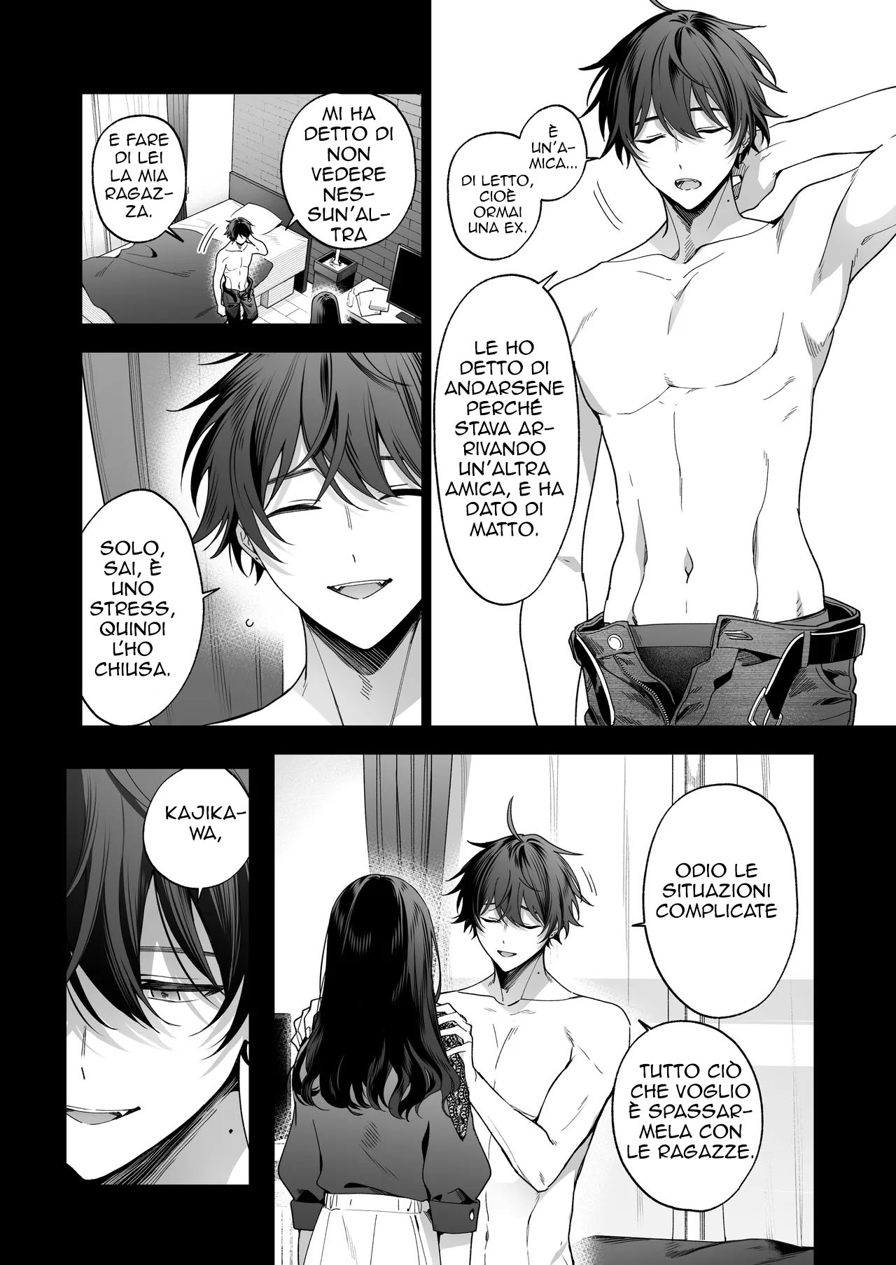 [Kyapefuro (Furokkorii)] SeFri no Ichihara ga Nigashite Kurenai | Sex Friends [Italian] 14eme image