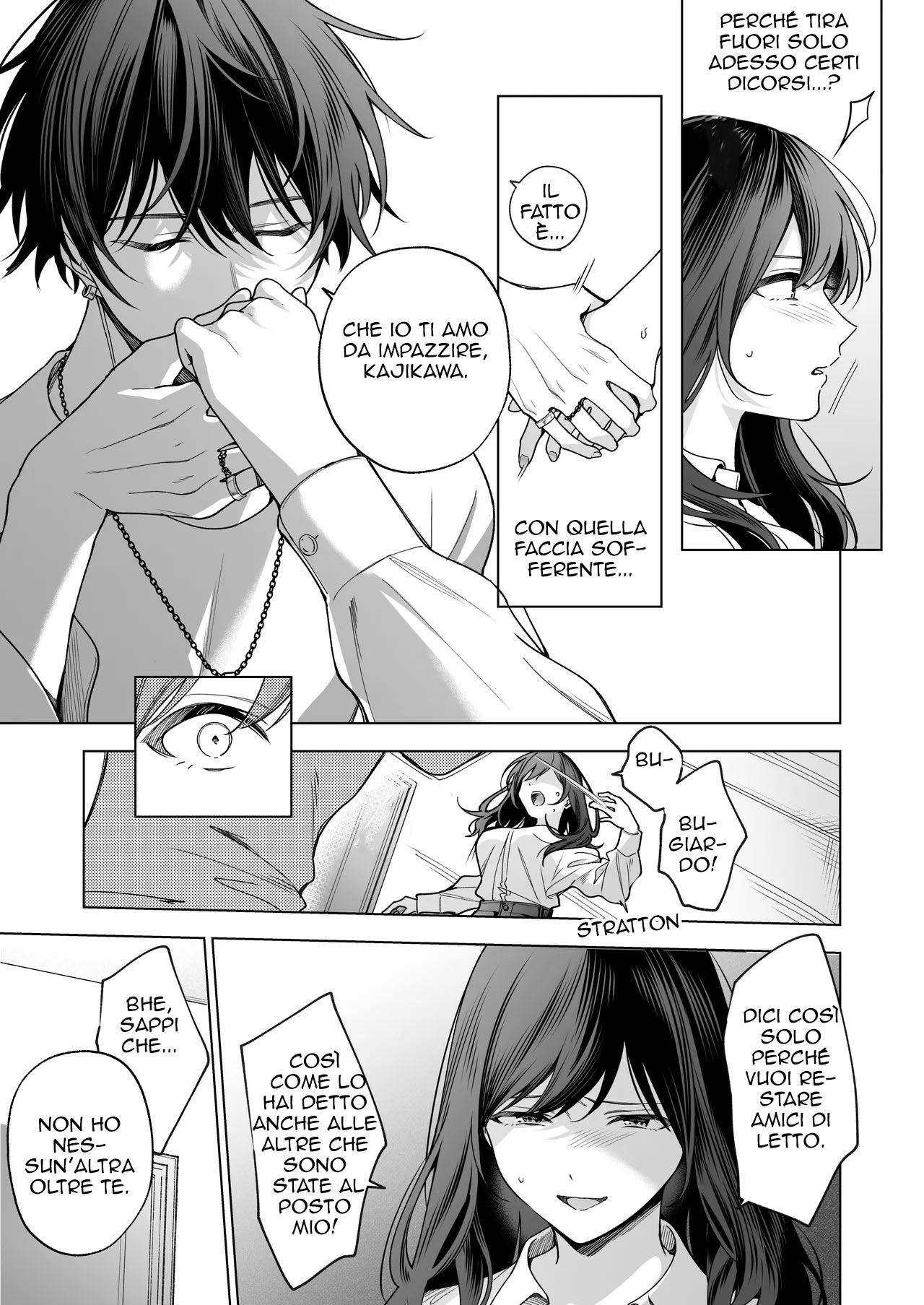 [Kyapefuro (Furokkorii)] SeFri no Ichihara ga Nigashite Kurenai | Sex Friends [Italian] 19eme image