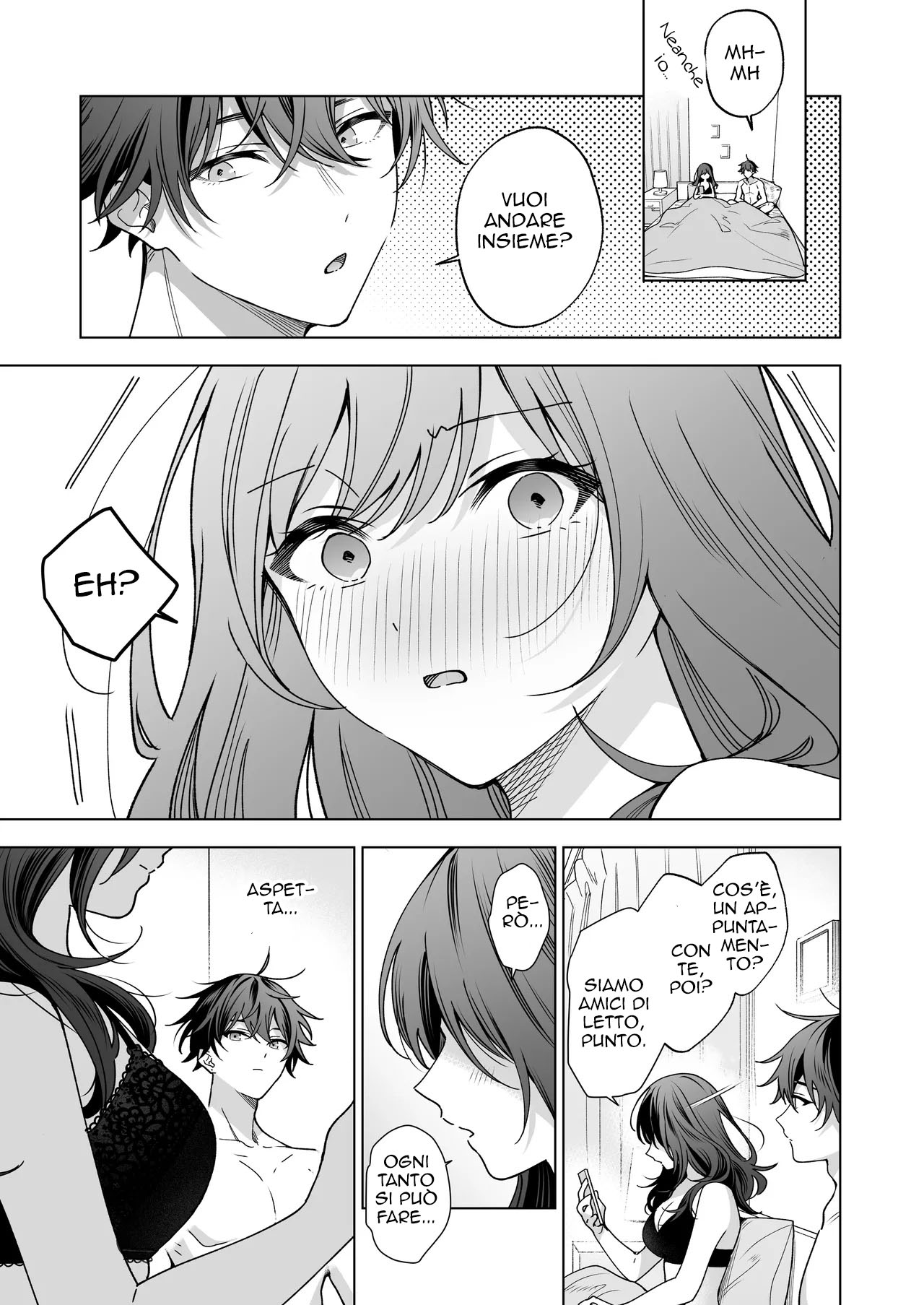 [Kyapefuro (Furokkorii)] SeFri no Ichihara ga Nigashite Kurenai | Sex Friends [Italian] 79eme image