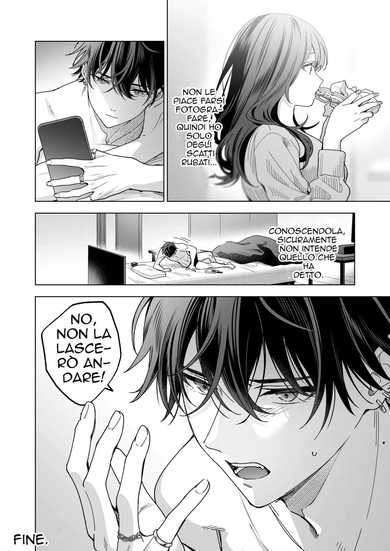 [Kyapefuro (Furokkorii)] SeFri no Ichihara ga Nigashite Kurenai | Sex Friends [Italian] 84eme image