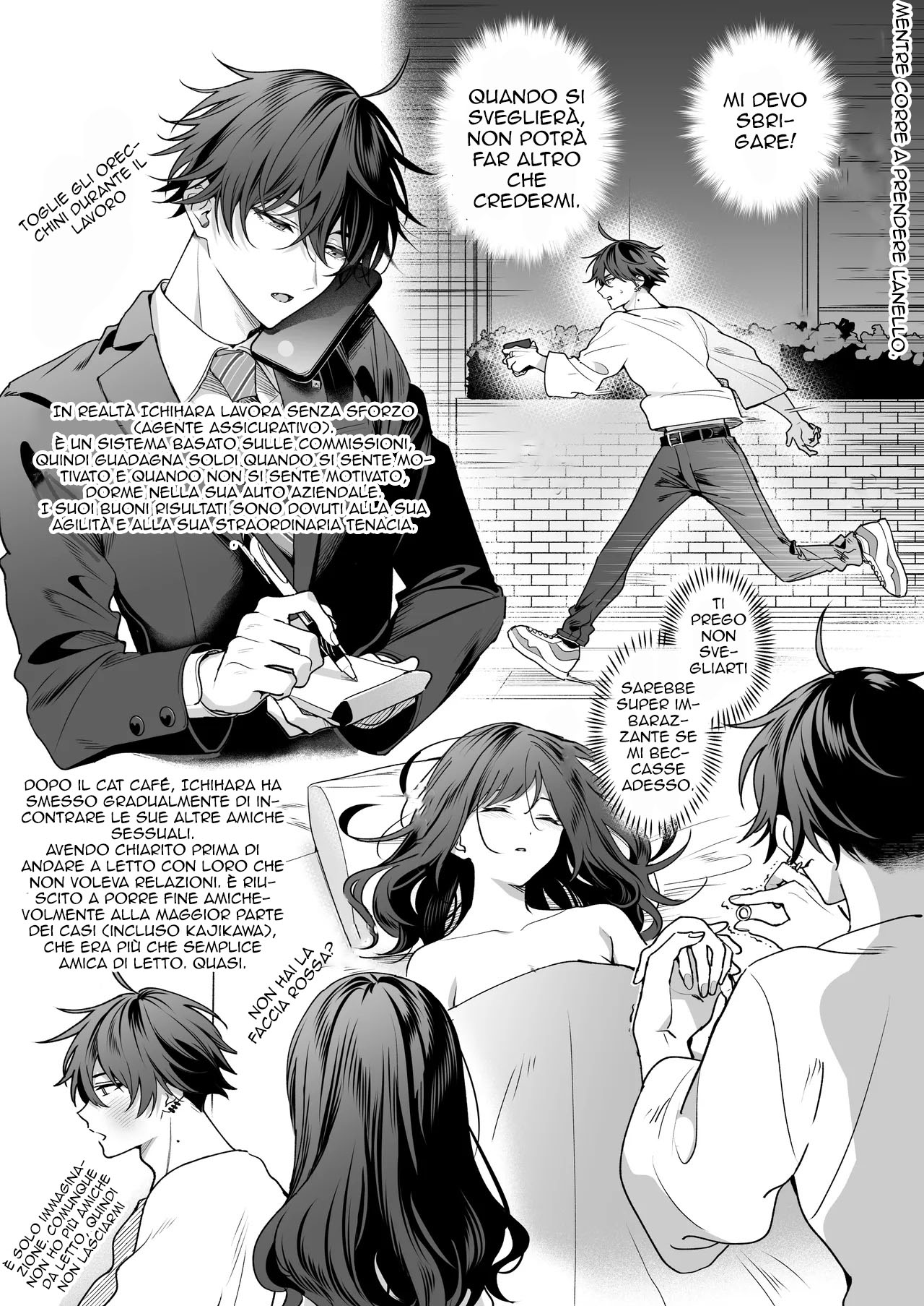 [Kyapefuro (Furokkorii)] SeFri no Ichihara ga Nigashite Kurenai | Sex Friends [Italian] 93eme image