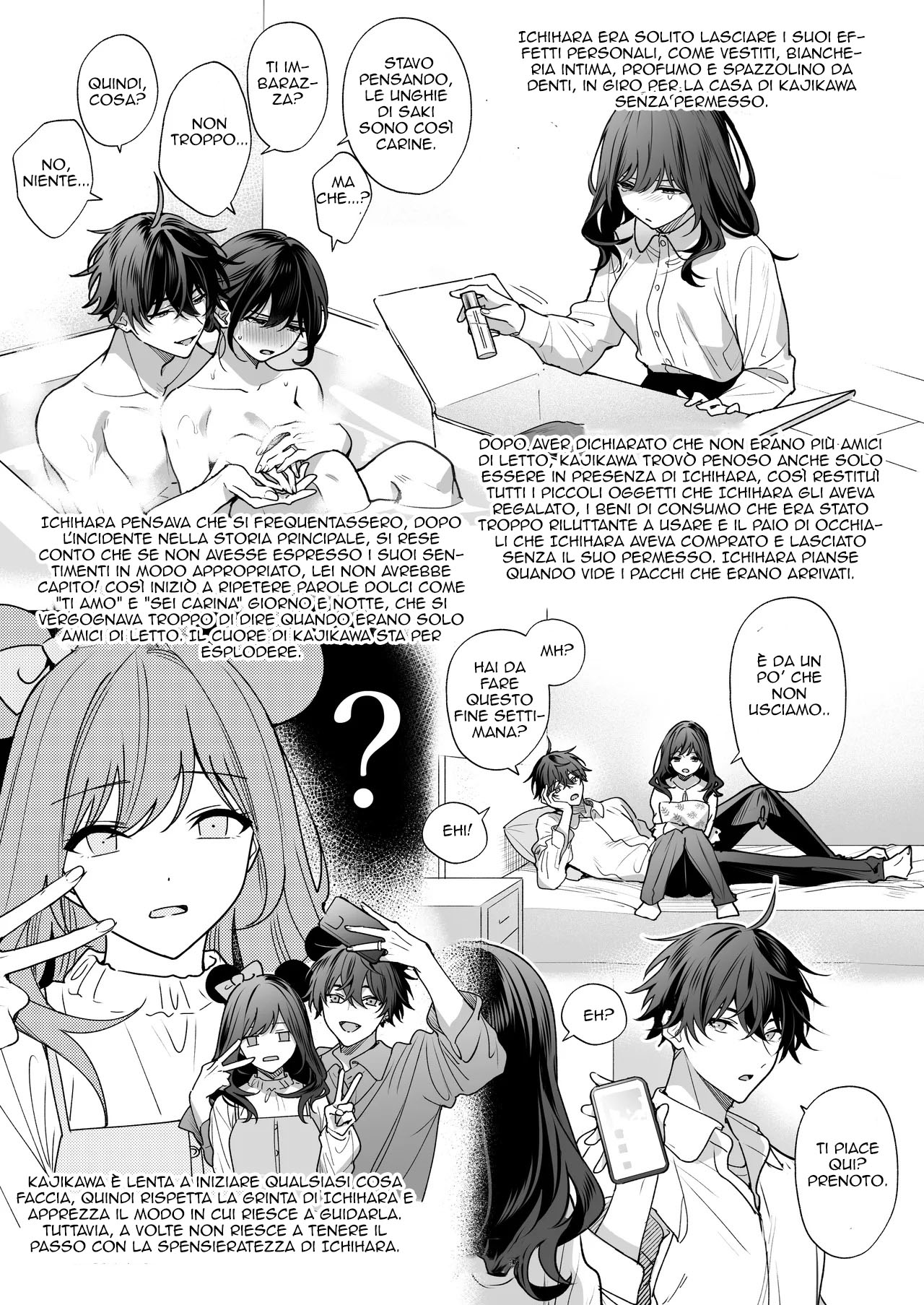 [Kyapefuro (Furokkorii)] SeFri no Ichihara ga Nigashite Kurenai | Sex Friends [Italian] 94eme image