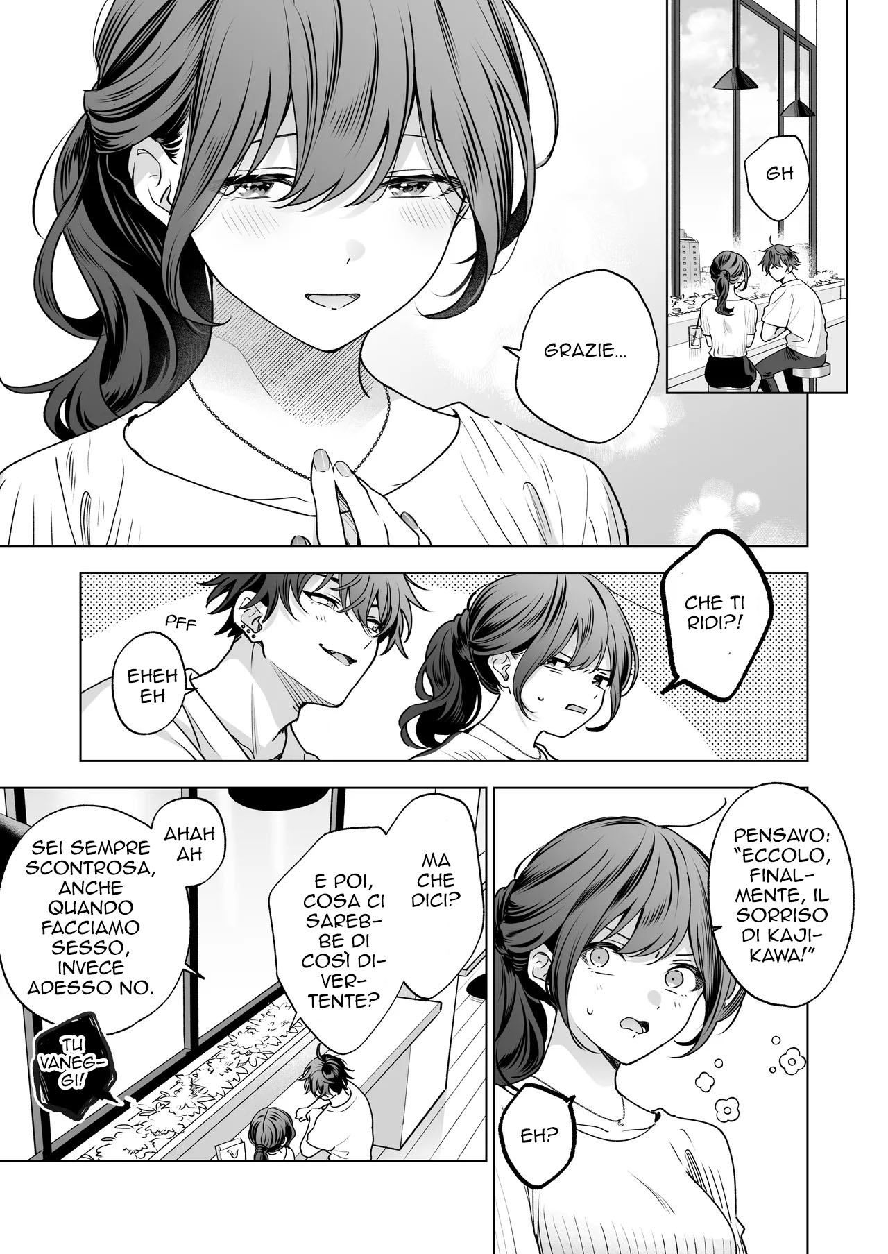 [Kyapefuro (Furokkorii)] SeFri no Ichihara ga Nigashite Kurenai | Sex Friends [Italian] 98eme image