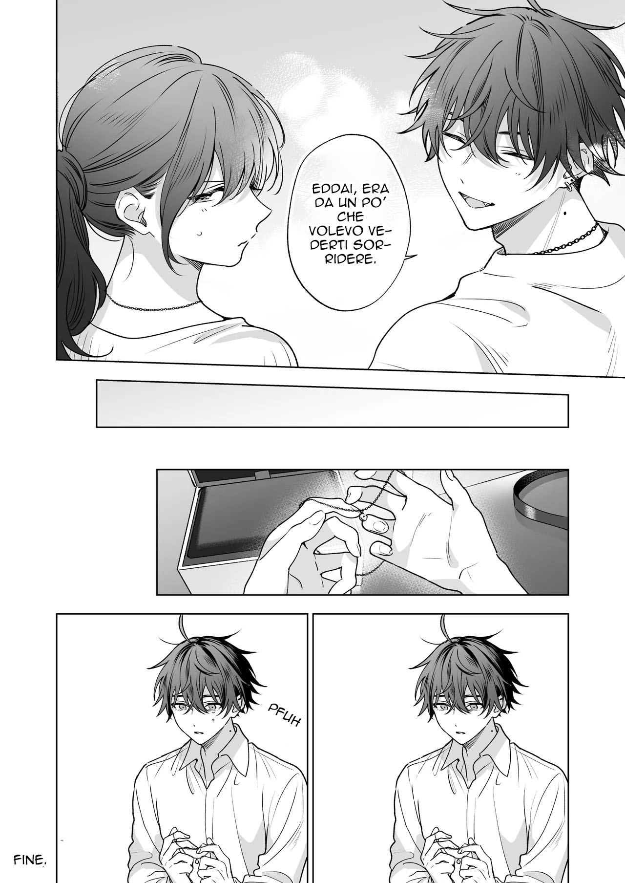 [Kyapefuro (Furokkorii)] SeFri no Ichihara ga Nigashite Kurenai | Sex Friends [Italian] 99eme image