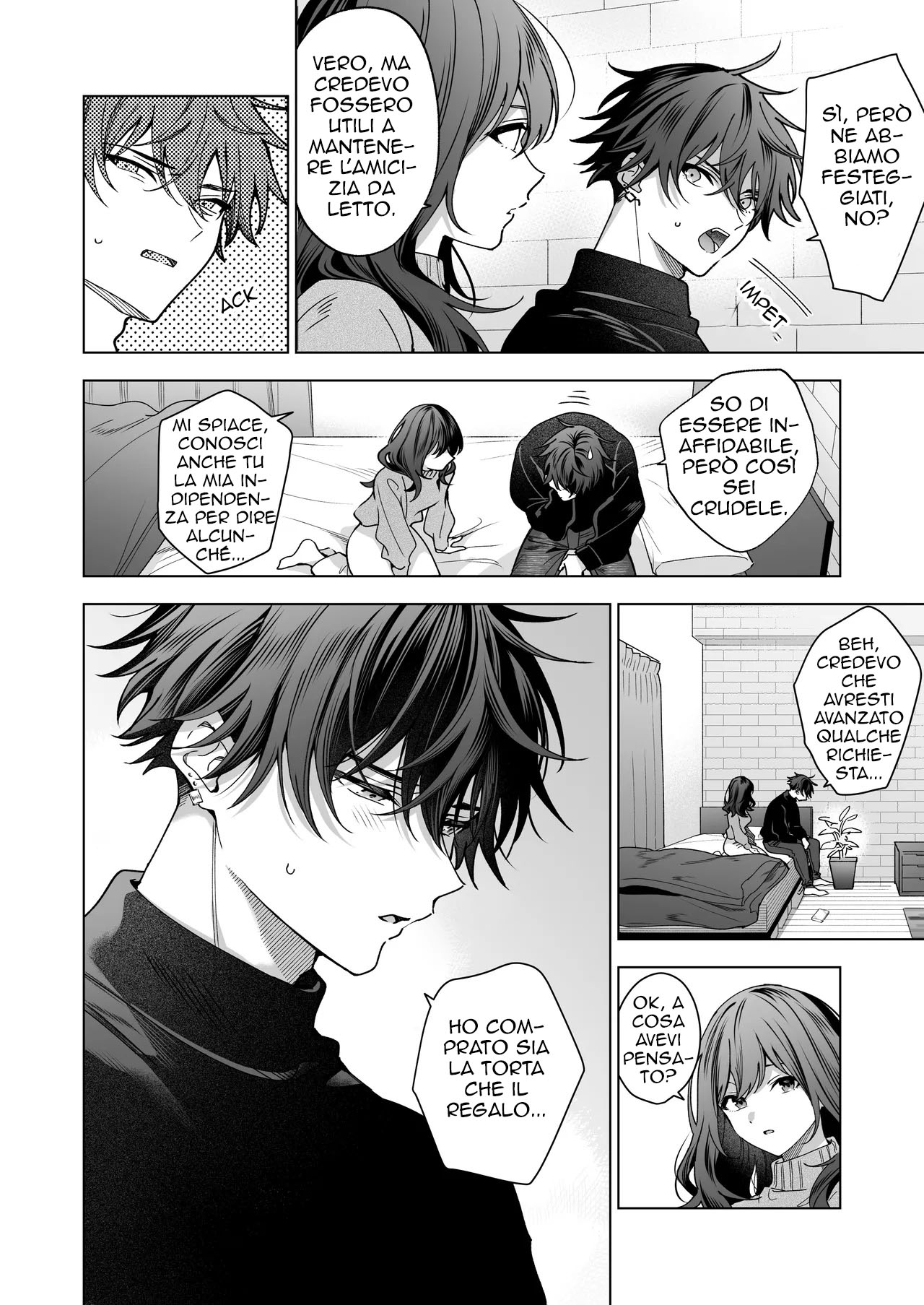 [Kyapefuro (Furokkorii)] SeFri no Ichihara ga Nigashite Kurenai | Sex Friends [Italian] 103eme image