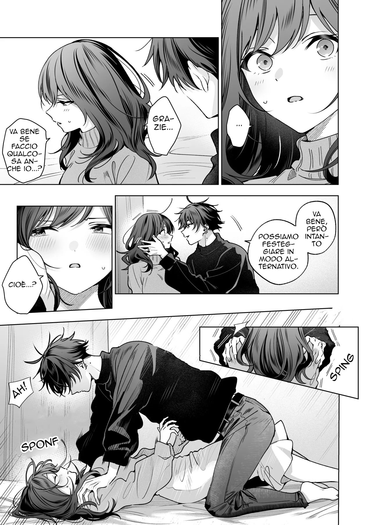 [Kyapefuro (Furokkorii)] SeFri no Ichihara ga Nigashite Kurenai | Sex Friends [Italian] 104eme image