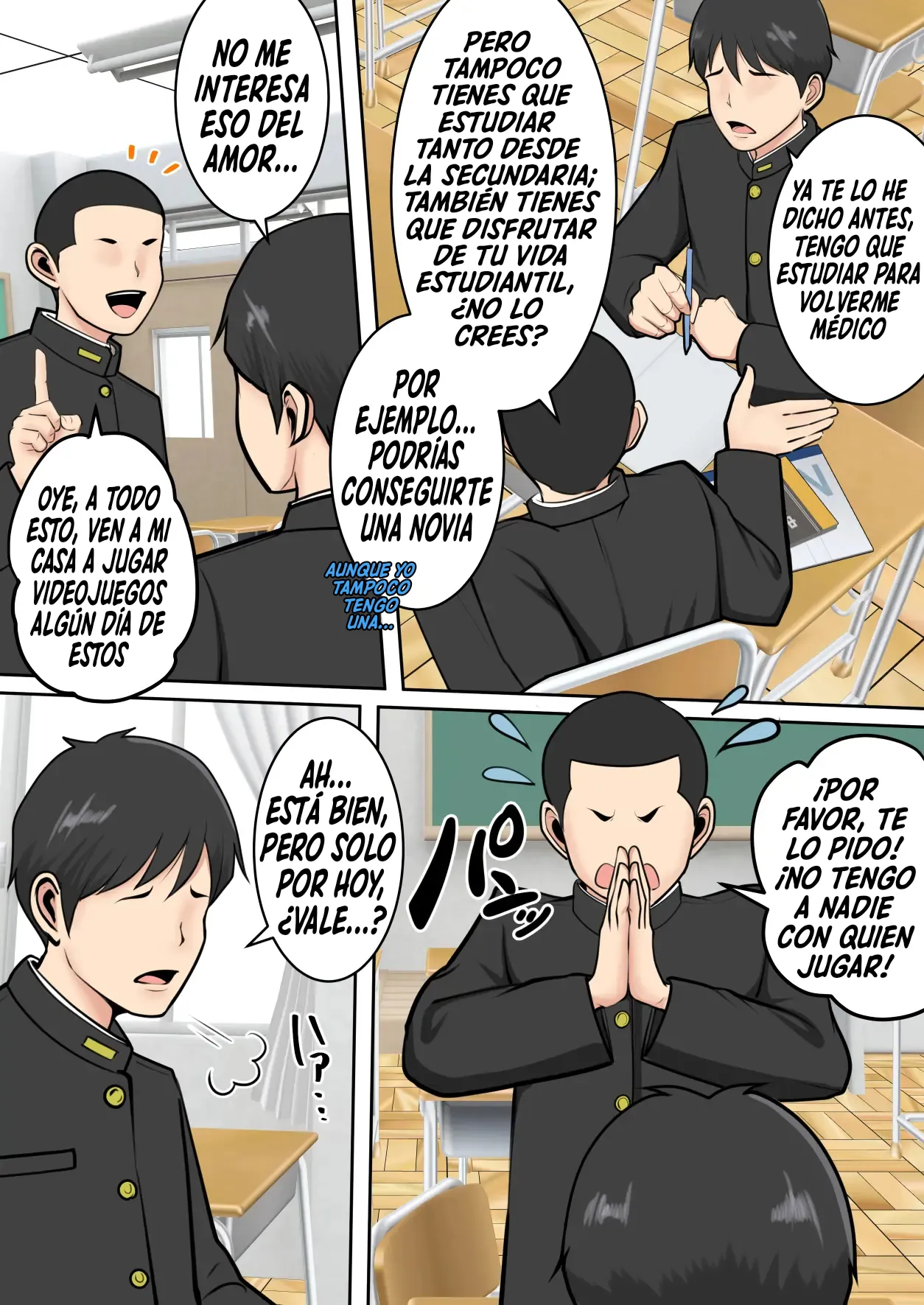 [Yuriko Club] Muchimuchi na Tomodachi no Okaa-san ni Shiboritorarete｜Siendo Exprimido Por La Madre Voluptuosa De Mi Amigo [Spanish] [El naranjas = Mr.Naranjas] numero di immagine  4