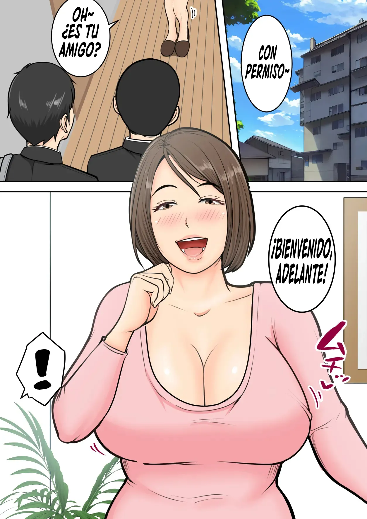 [Yuriko Club] Muchimuchi na Tomodachi no Okaa-san ni Shiboritorarete｜Siendo Exprimido Por La Madre Voluptuosa De Mi Amigo [Spanish] [El naranjas = Mr.Naranjas] numero di immagine  5