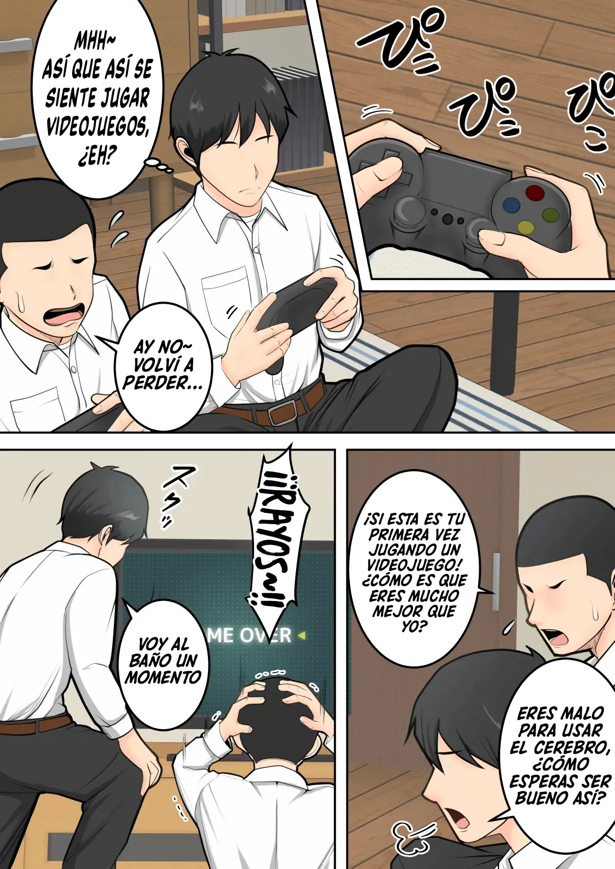 [Yuriko Club] Muchimuchi na Tomodachi no Okaa-san ni Shiboritorarete｜Siendo Exprimido Por La Madre Voluptuosa De Mi Amigo [Spanish] [El naranjas = Mr.Naranjas] numero di immagine  7