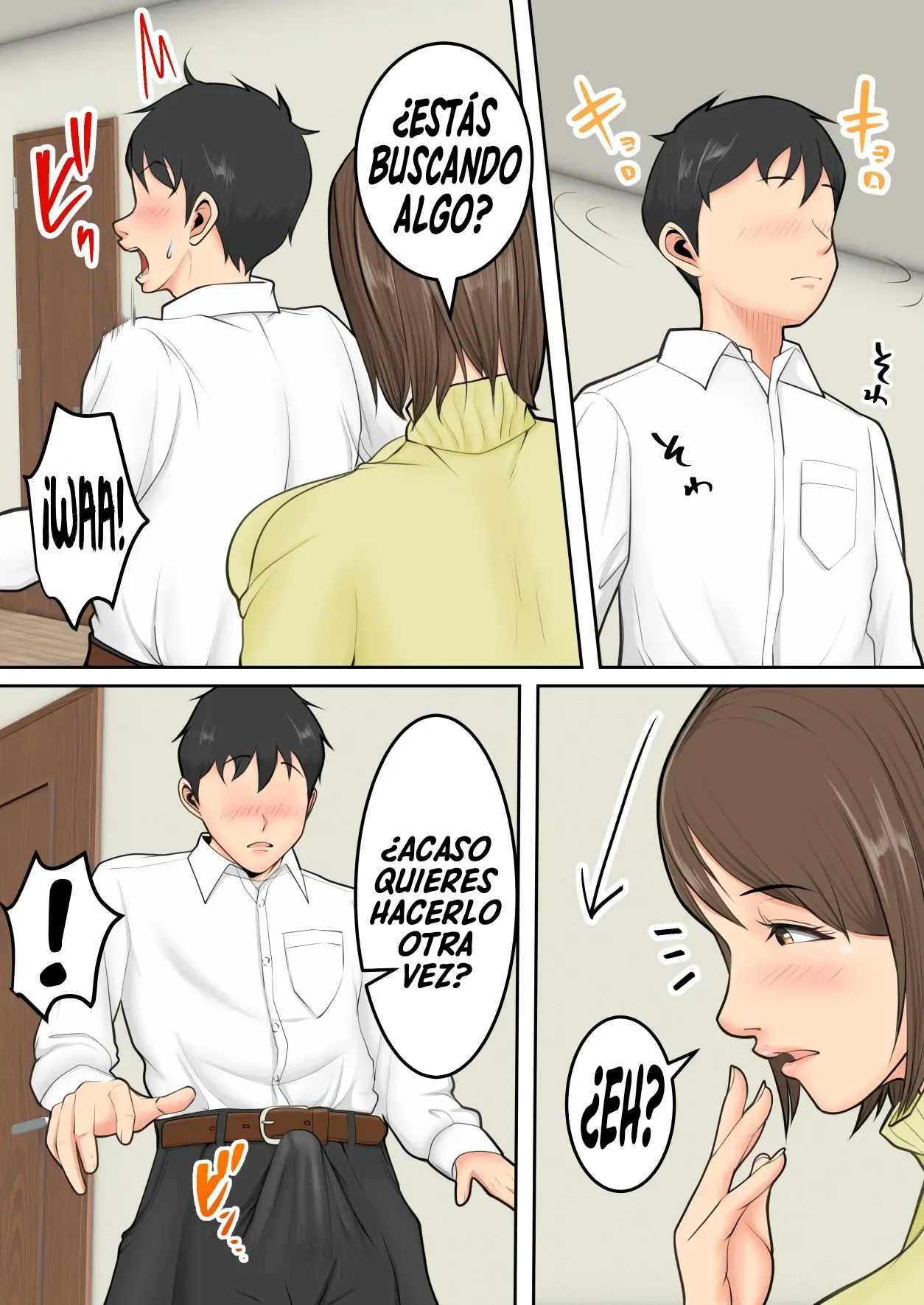 [Yuriko Club] Muchimuchi na Tomodachi no Okaa-san ni Shiboritorarete｜Siendo Exprimido Por La Madre Voluptuosa De Mi Amigo [Spanish] [El naranjas = Mr.Naranjas] numero di immagine  25