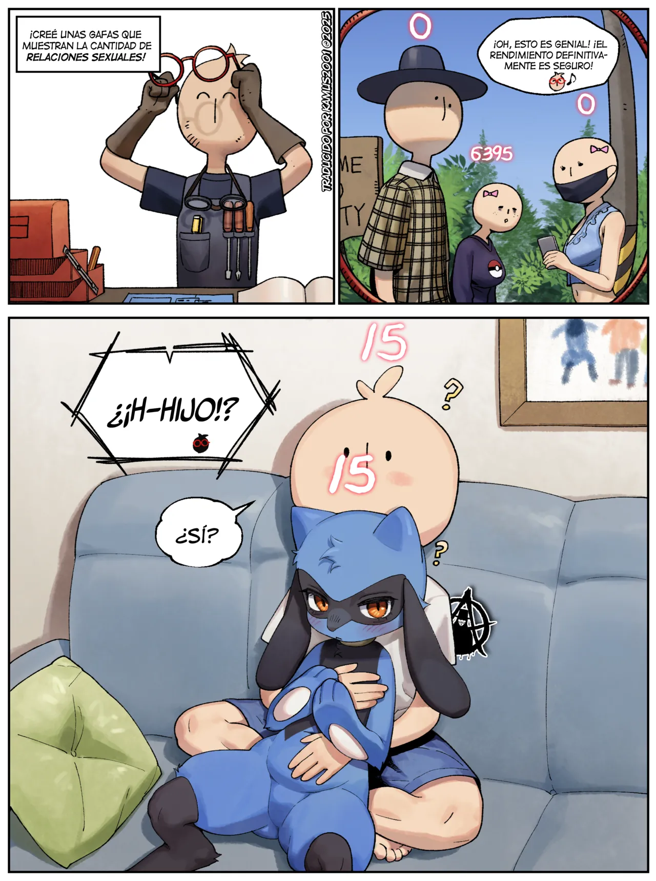 [Gudl] Riolu Manwha (Pokemon) (Ongoing) [Spanish] [Kamus2001] 画像番号 1