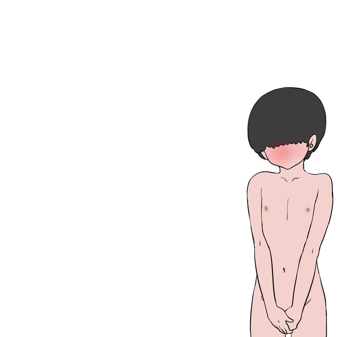 [赤面少女] 【M男】僕だけ人形と…セックス実習で女子に笑われる話 画像番号 50