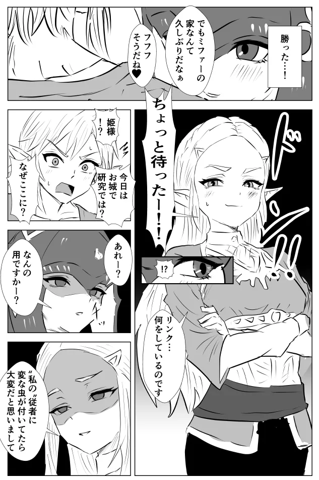 [たこやき]腹黒姫様たちの仁義なき戦い (ゼルダの伝説) 이미지 번호 5