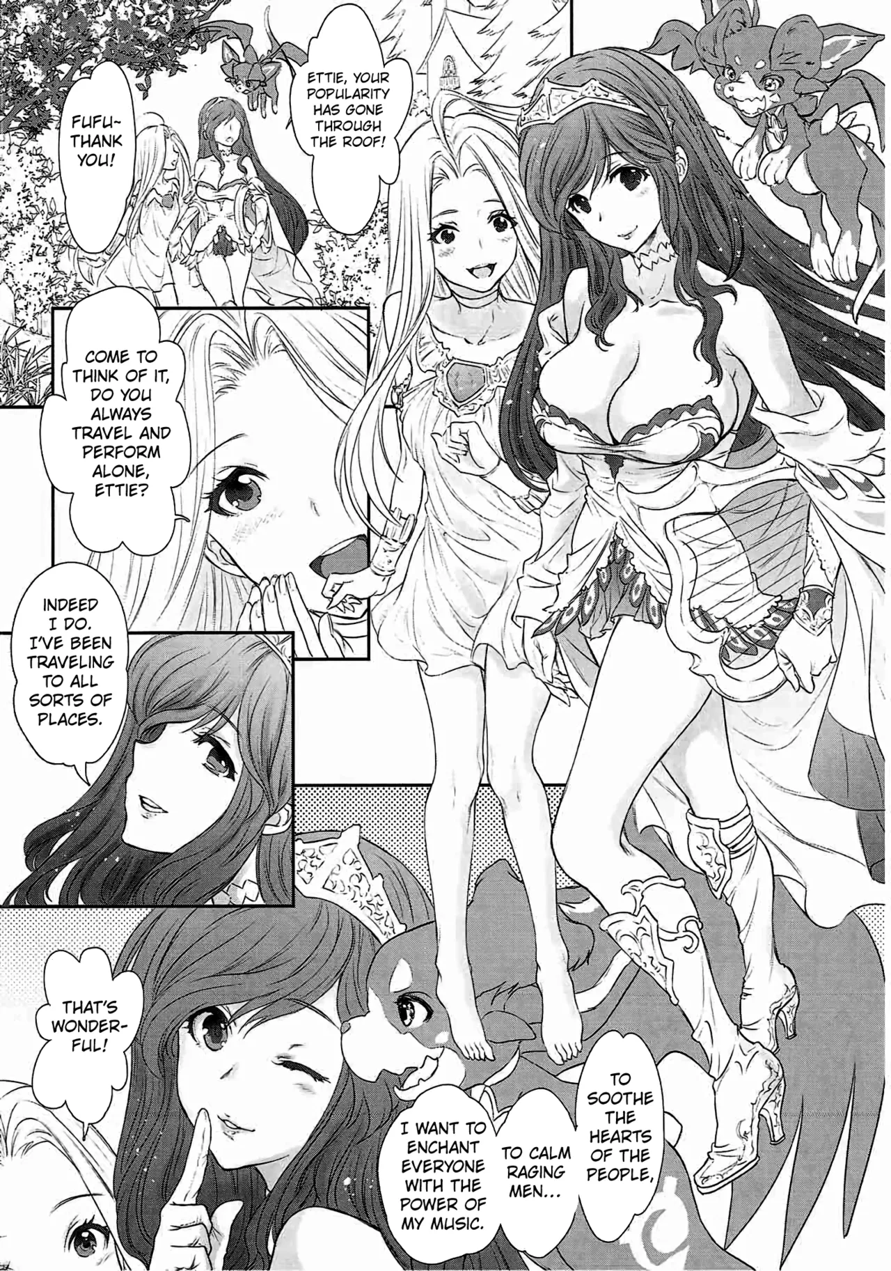 (COMIC1☆10) [Shoujo Gesshoku (Shimao Kazu)] Arriet Night Club (Granblue Fantasy) [English] [Kuraudo] imagen número 5