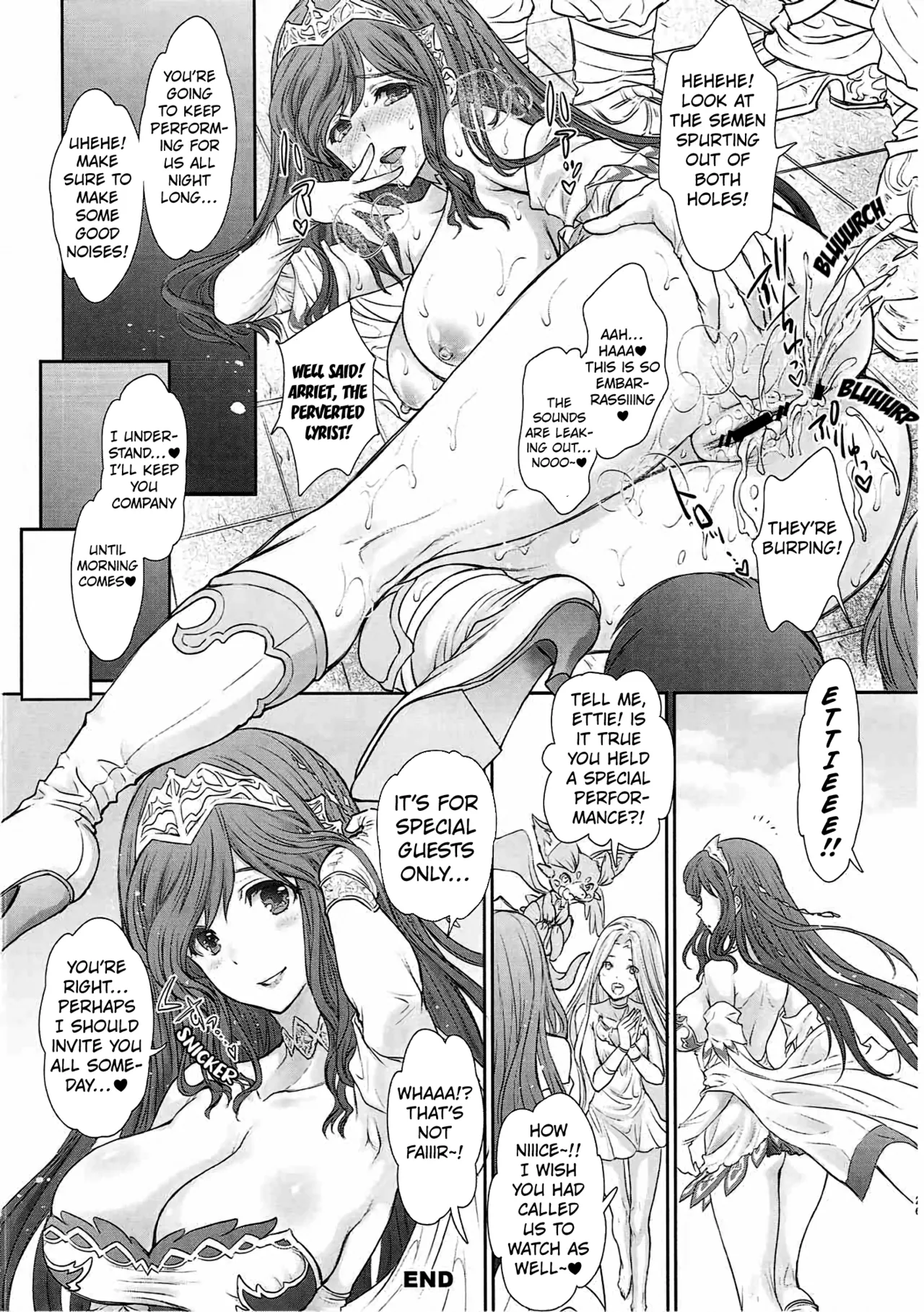 (COMIC1☆10) [Shoujo Gesshoku (Shimao Kazu)] Arriet Night Club (Granblue Fantasy) [English] [Kuraudo] imagen número 25