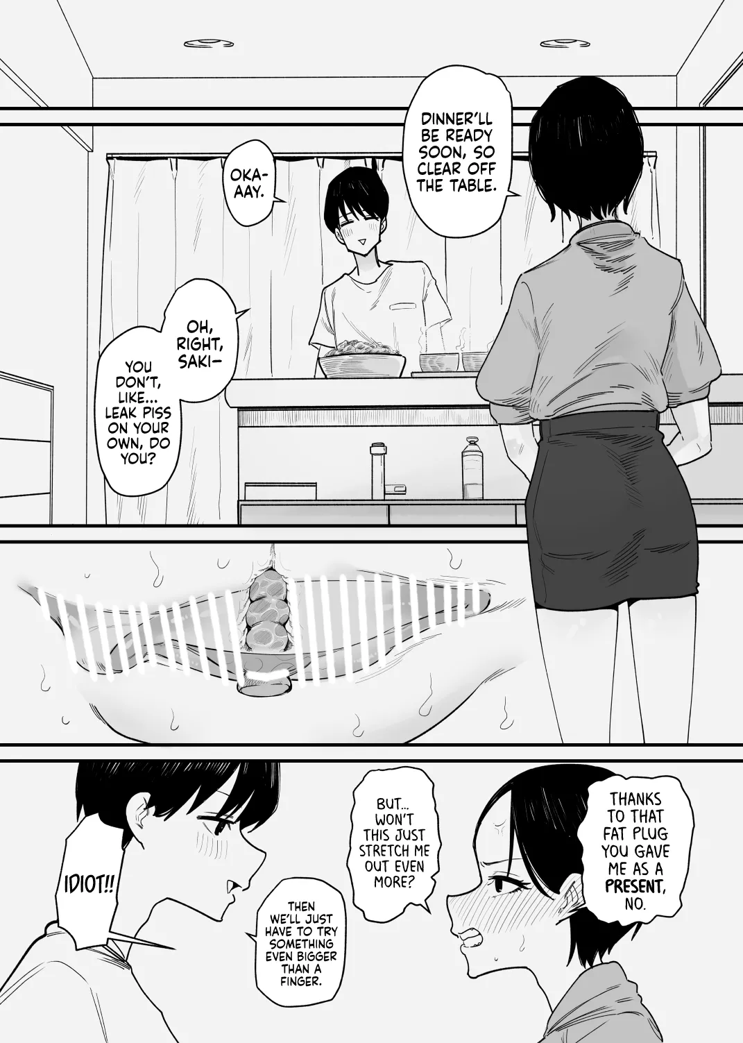 [Hachihachihachi] My Older Girlfriend Seems to Have a Thing for Urethral Training [English] [Castle TL] imagen número 25