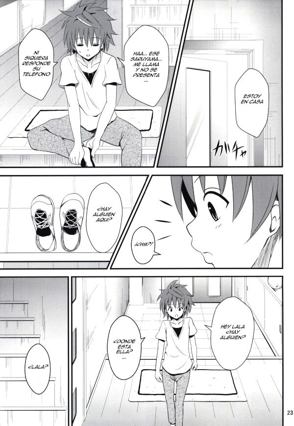 (C85) [Orenjiru (Orenchin)] Ore no Lala ga Netoraremashita (To LOVE-Ru) [Spanish] numero di immagine  27