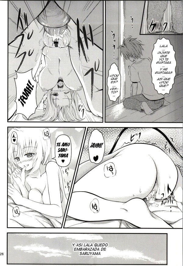 (C85) [Orenjiru (Orenchin)] Ore no Lala ga Netoraremashita (To LOVE-Ru) [Spanish] numero di immagine  30