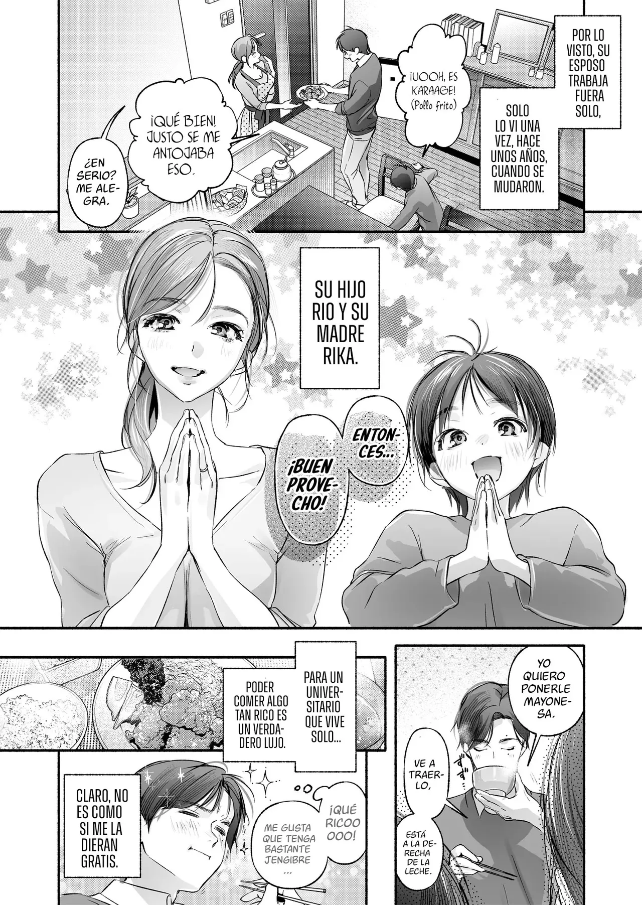 [Irodori Gyuunyuu 4.5% (Higashide Irodori)] Trop 1 ~ Onabare Hitozuma no Sango Shojo o Itadakimasu~｜Trop 1 ~Tomaré la Virginidad Posparto de una Esposa Exhibicionista~ [Spanish] [Uraku Translations + Knights of Cydonia] [Digital] 图片编号 9