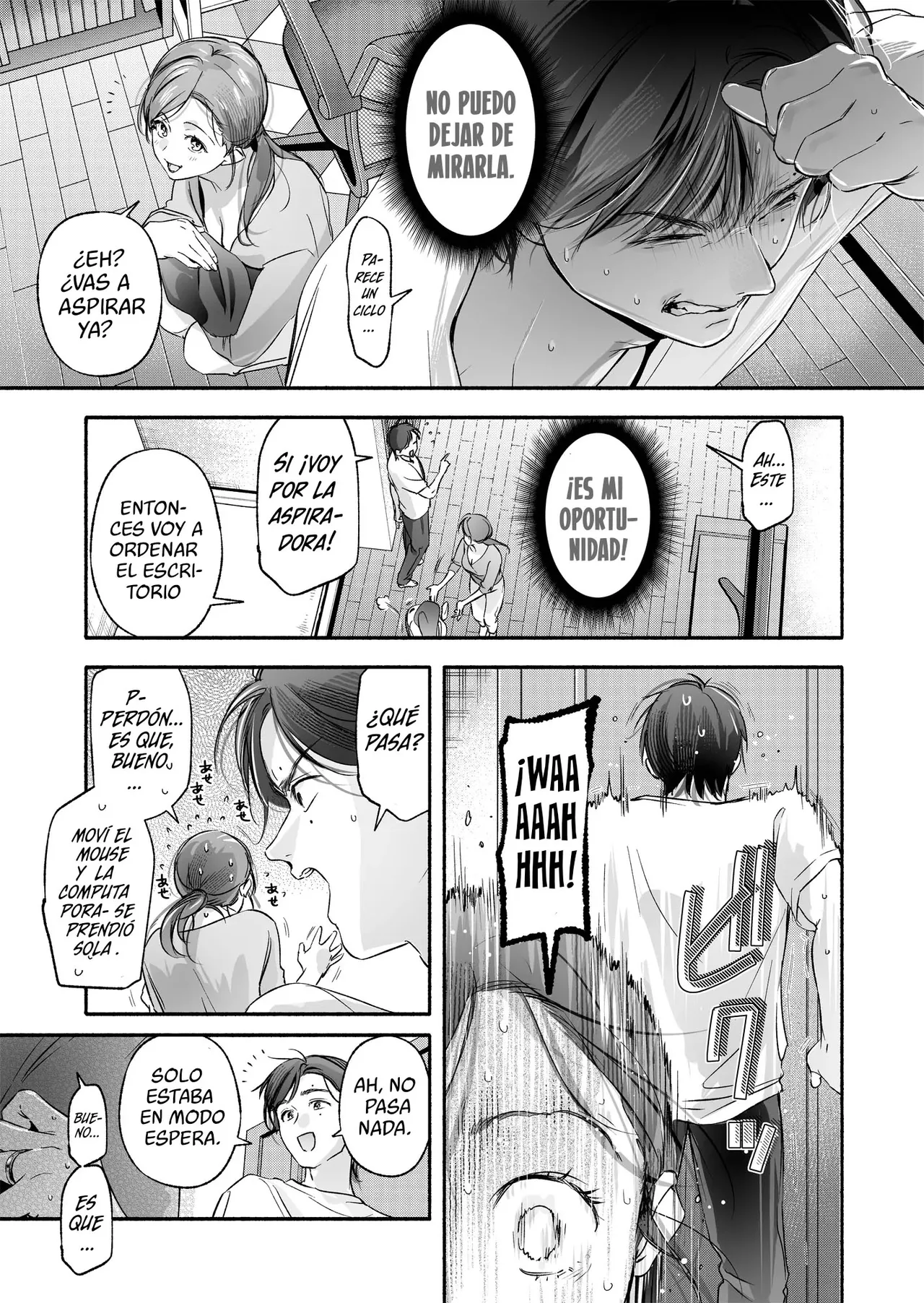 [Irodori Gyuunyuu 4.5% (Higashide Irodori)] Trop 1 ~ Onabare Hitozuma no Sango Shojo o Itadakimasu~｜Trop 1 ~Tomaré la Virginidad Posparto de una Esposa Exhibicionista~ [Spanish] [Uraku Translations + Knights of Cydonia] [Digital] 图片编号 16