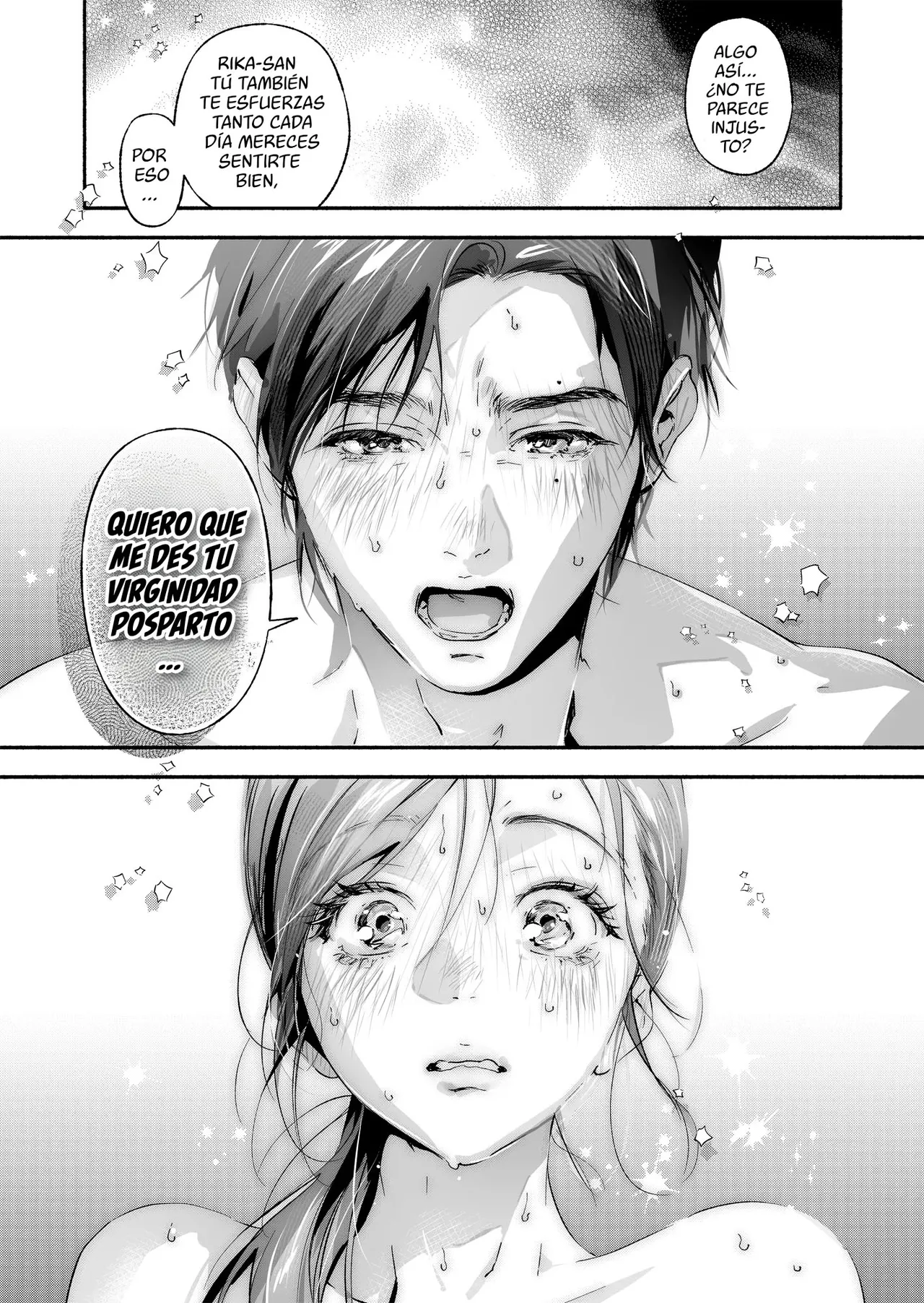 [Irodori Gyuunyuu 4.5% (Higashide Irodori)] Trop 1 ~ Onabare Hitozuma no Sango Shojo o Itadakimasu~｜Trop 1 ~Tomaré la Virginidad Posparto de una Esposa Exhibicionista~ [Spanish] [Uraku Translations + Knights of Cydonia] [Digital] 图片编号 39