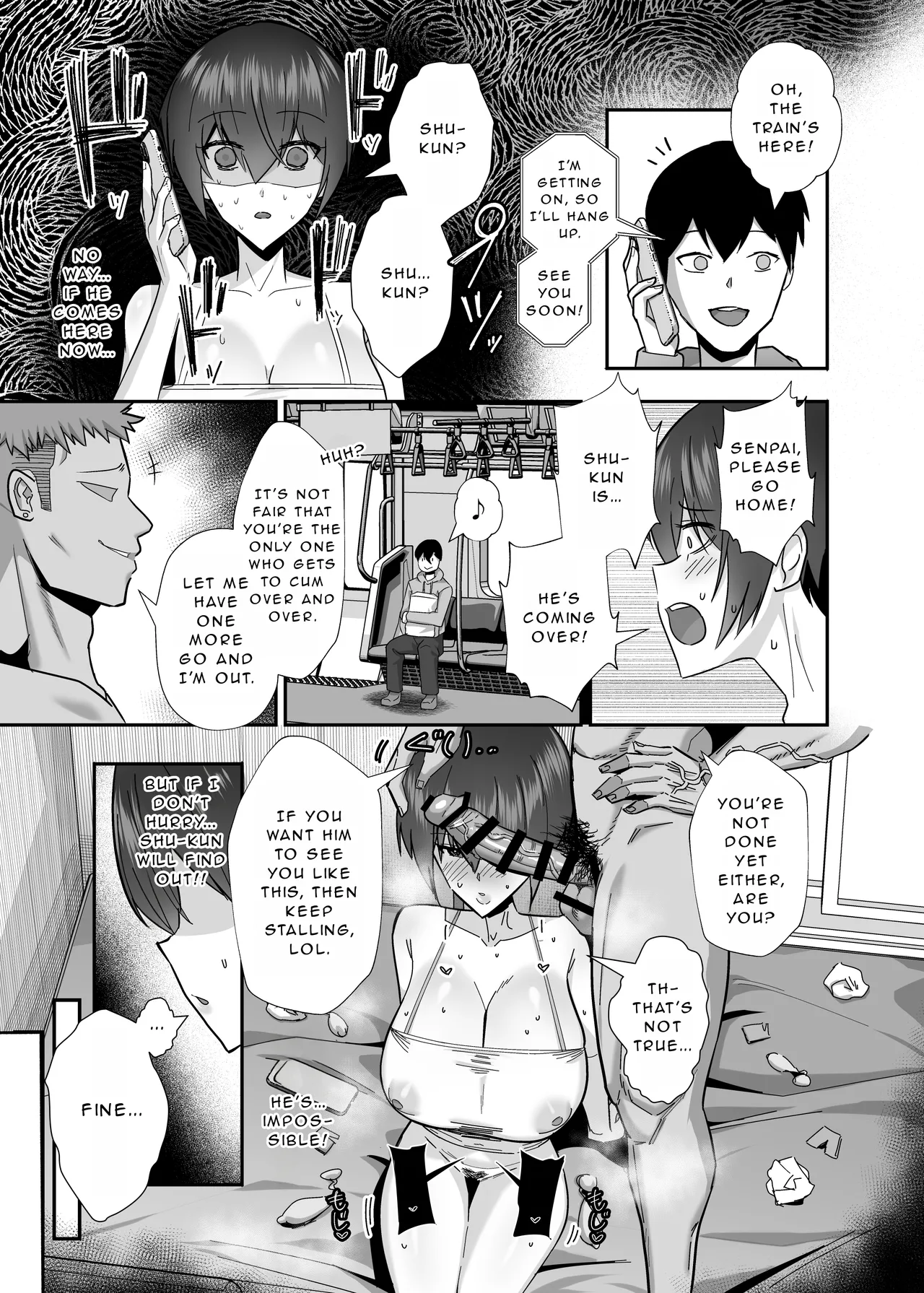 [Zenjidou Shimoneta Seizou Machine (Chinetsu)] Ibitsu Seiso na Yowa Ki Kanojo Gouin Motokare ni Netorareru... | The Pure And Gentle Girl Gets Forcefully Taken By Her Ex-Boyfriend... [English] [Digital] 图片编号 31