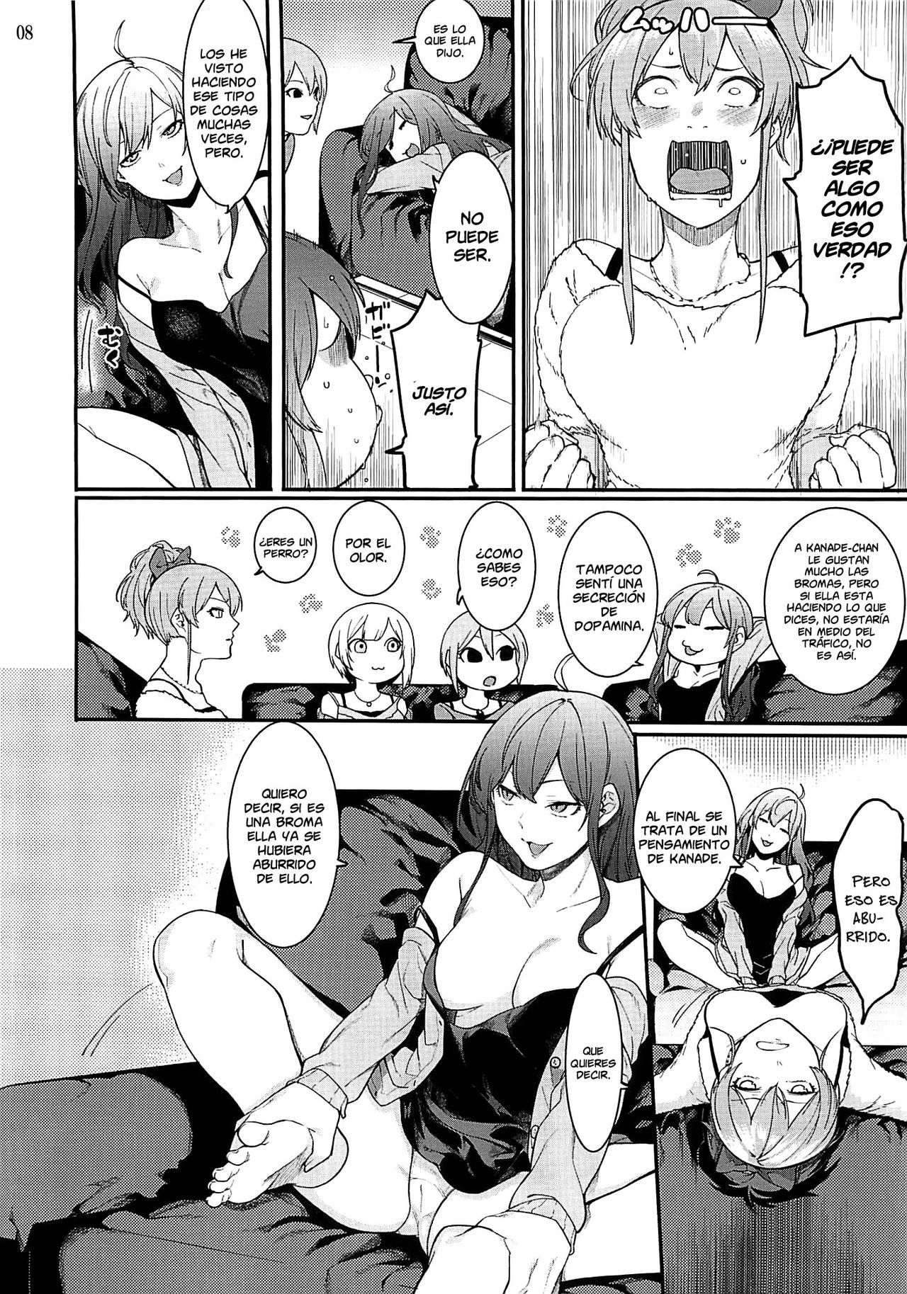 (Utahime Teien 10) [DogStyle (Menea the Dog)] No one knows the back side of the Moon | Nadie conoce la parte oscura de la luna (THE IDOLM@STER CINDERELLA GIRLS) [Spanish] [NicoNiiScans] 图片编号 7