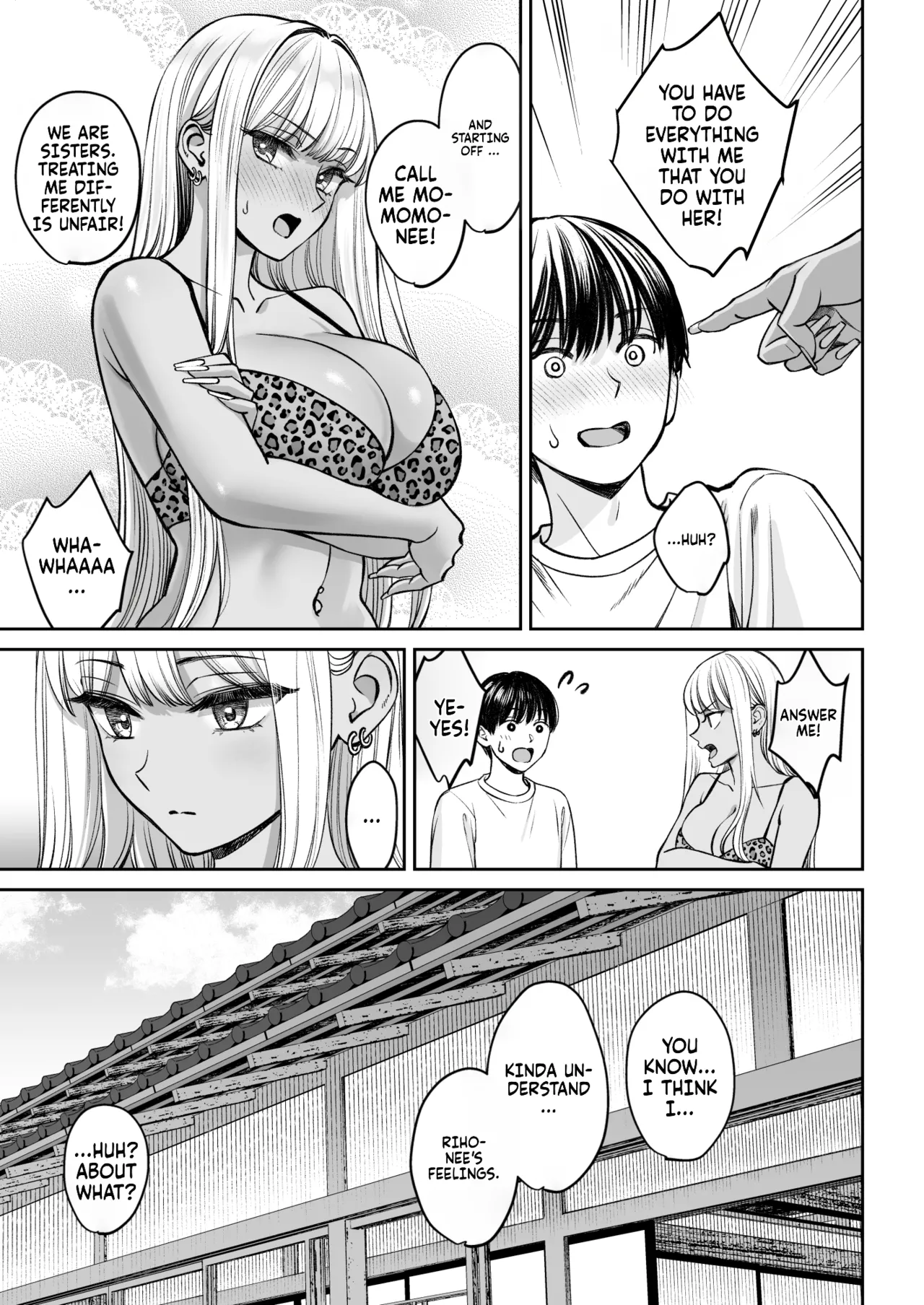 [Oshima Aki] Totsuzen Ane ga Dekita Hanashi 2 | The story of suddenly getting an older sister 2 [English] [Fallen Games] изображение № 51