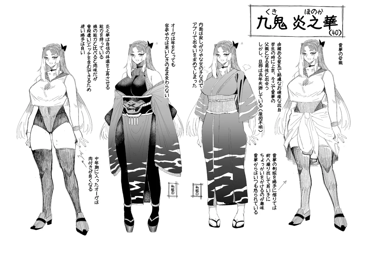 [7 Rensa (Suika Maron)] Boku no Kanojo wa Mesu Ogre, Uwaki Aite wa Mama Ogre [Digital] numero di immagine  61