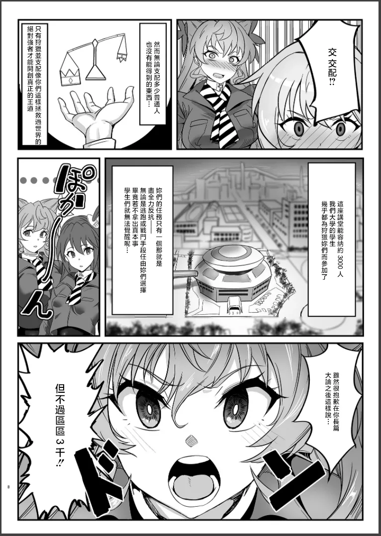 [Denshiko! (Outotsu Den)] Sō-sha VS takadaka 3 sen (Senki Zesshou Symphogear) [Chinese] [Digital] imagen número 7