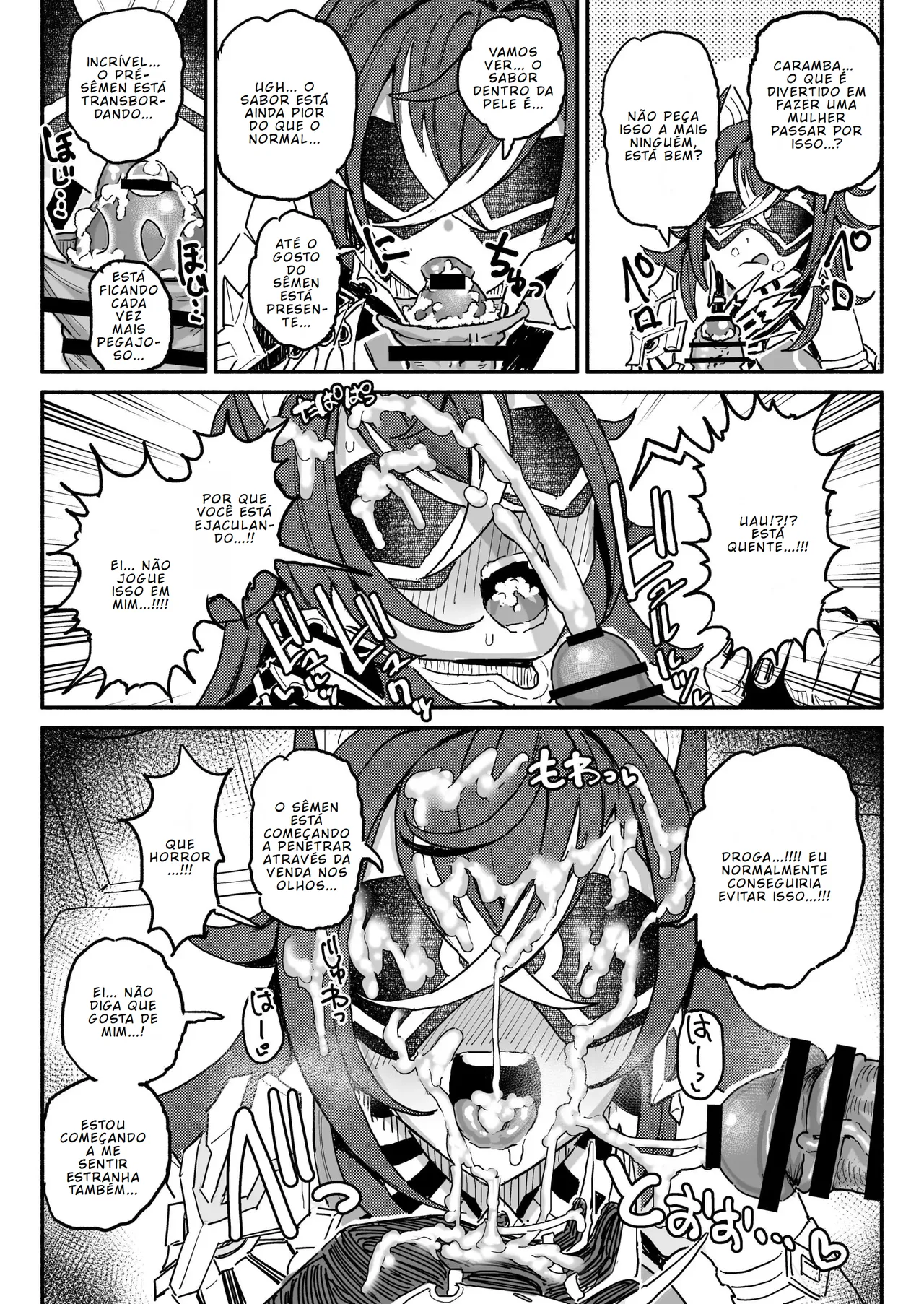 Semen Genkai Toppa! Chin Kagi Bukkake Geppu! [Portuguese-BR] [BLACKSUB] image number 14