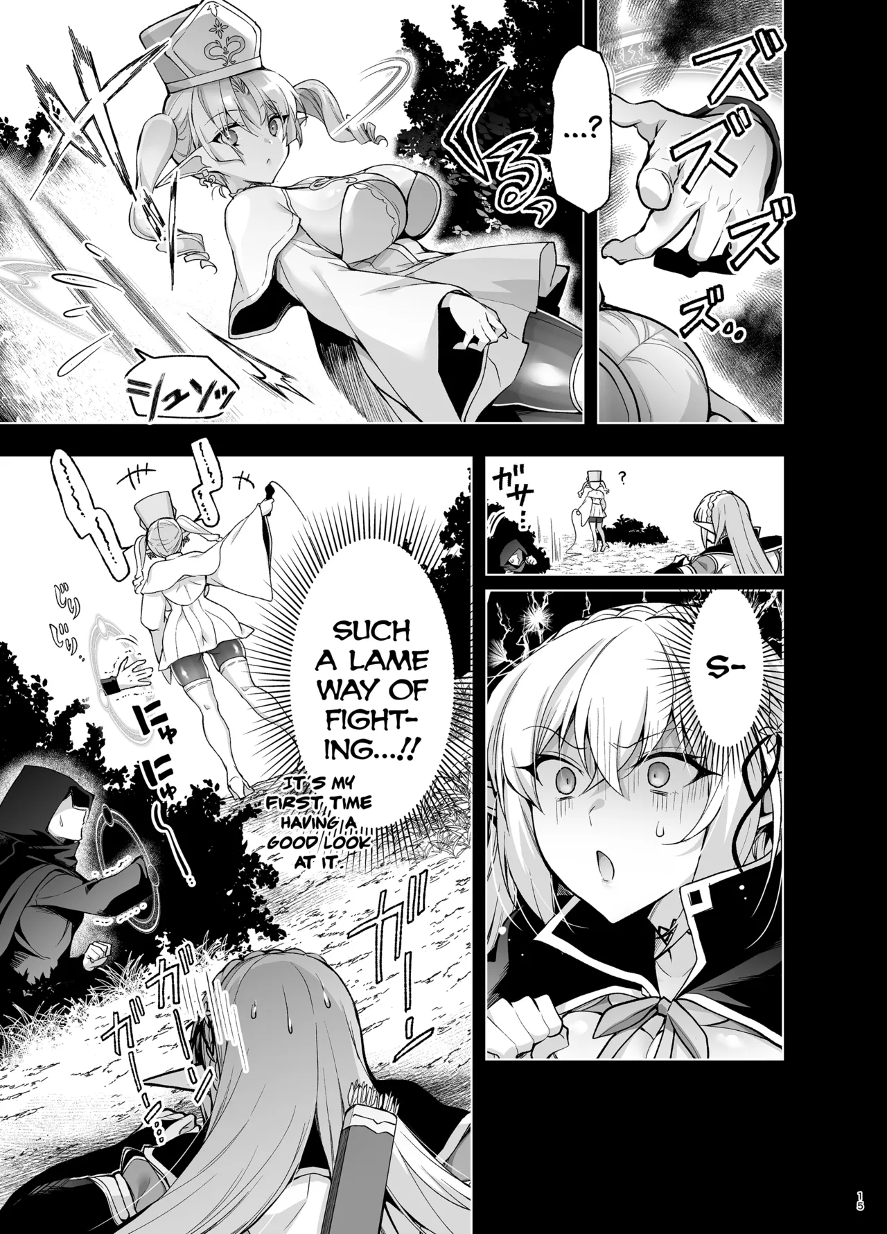 [Ninokoya (Ninoko)] Elf ni Inmon o Tsukeru Hon LEVEL:9 [English] [biribiri] [Digital] image number 13