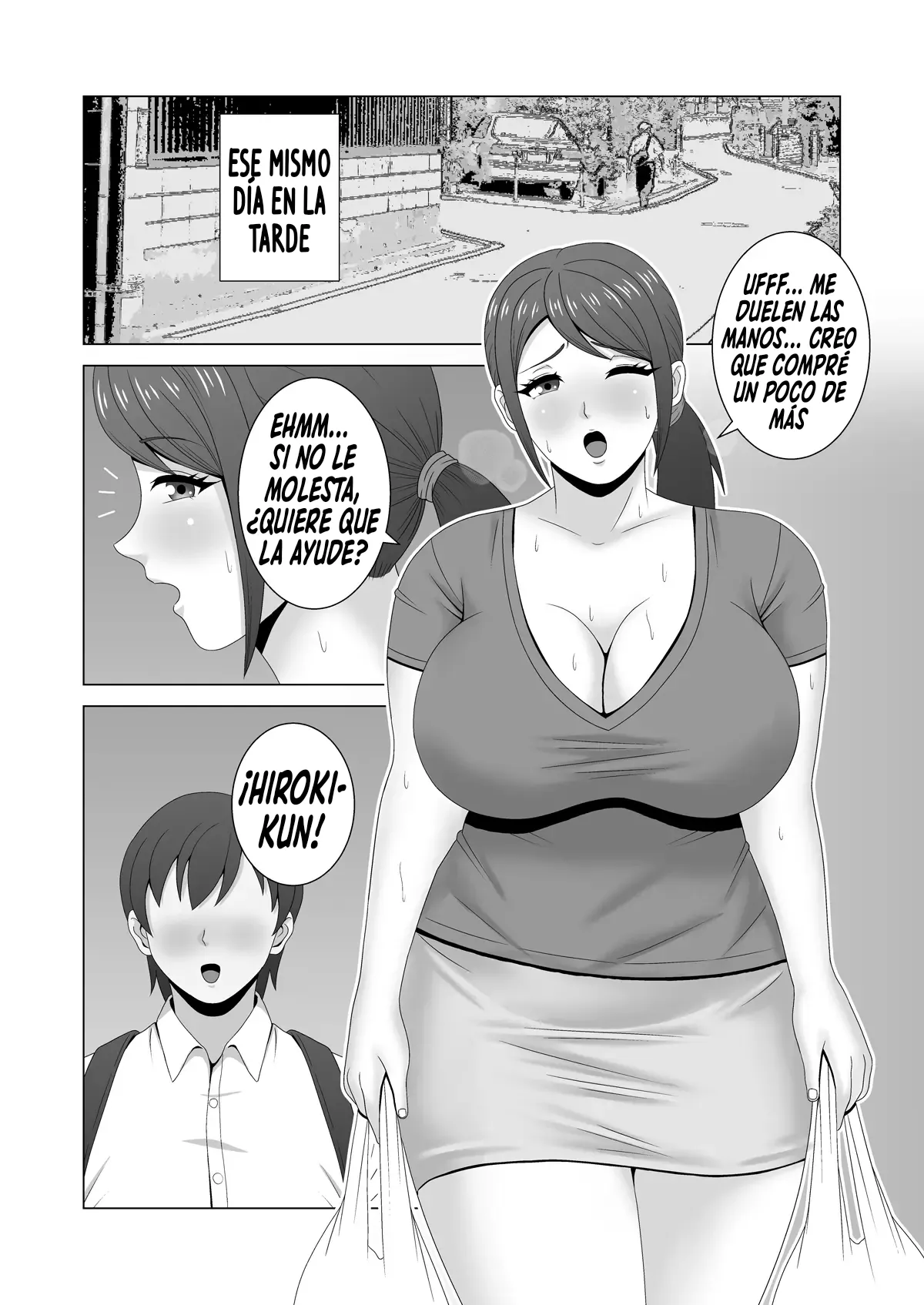 [Pixie Mint] Muchimuchi Hitozuma no Midara na Yuuwaku｜La Erótica Seducción De Una Esposa Regordeta [Spanish] [El naranjas = Mr.Naranjas] image number 6