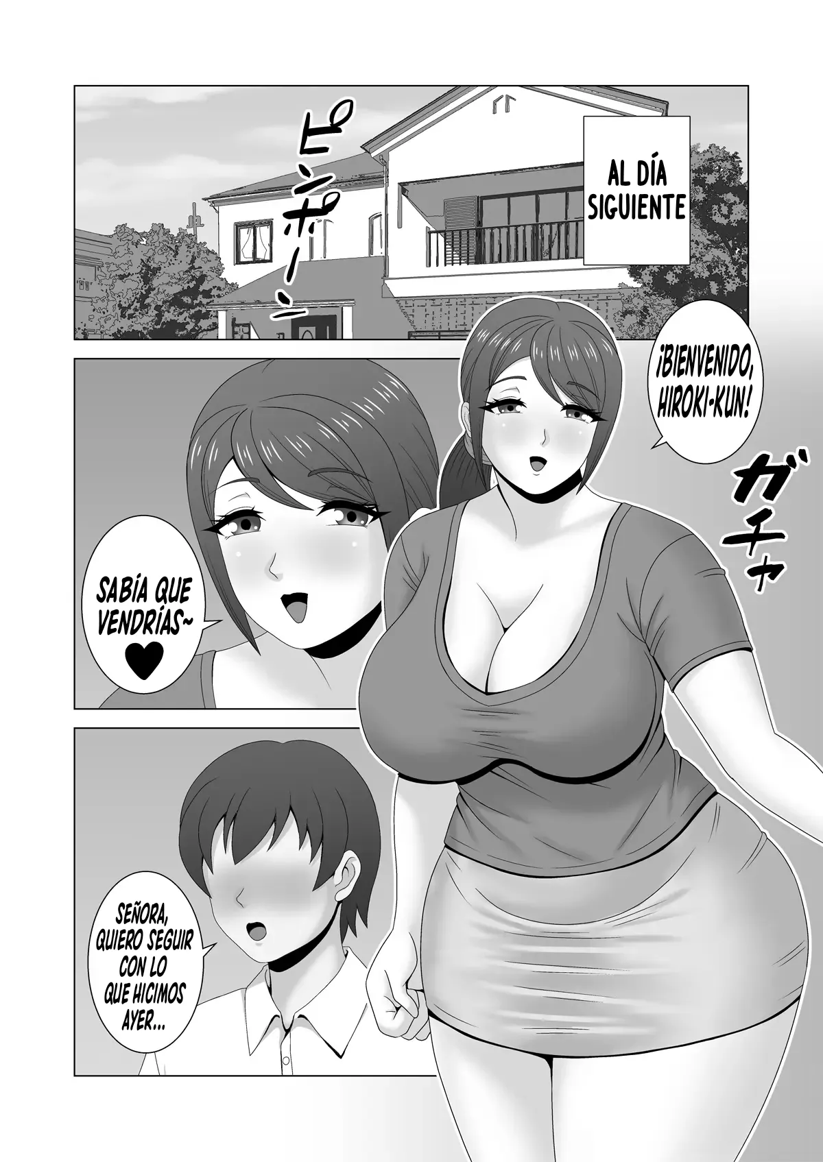 [Pixie Mint] Muchimuchi Hitozuma no Midara na Yuuwaku｜La Erótica Seducción De Una Esposa Regordeta [Spanish] [El naranjas = Mr.Naranjas] image number 13