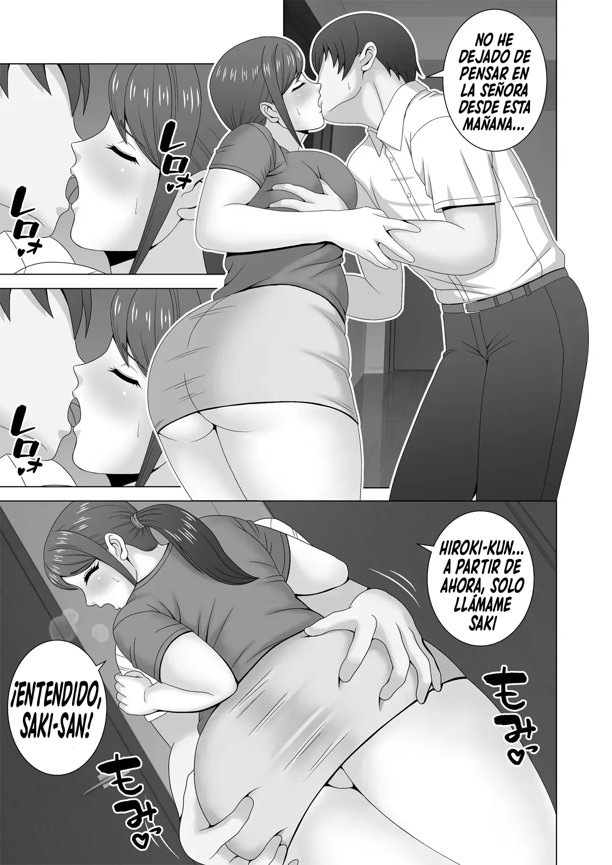 [Pixie Mint] Muchimuchi Hitozuma no Midara na Yuuwaku｜La Erótica Seducción De Una Esposa Regordeta [Spanish] [El naranjas = Mr.Naranjas] image number 14