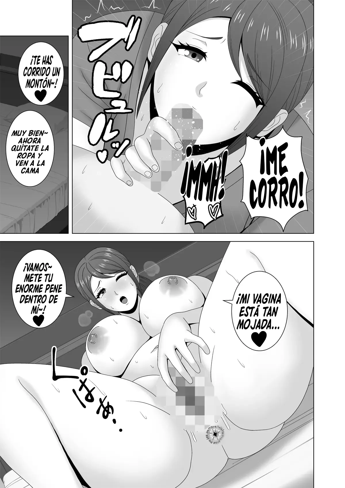 [Pixie Mint] Muchimuchi Hitozuma no Midara na Yuuwaku｜La Erótica Seducción De Una Esposa Regordeta [Spanish] [El naranjas = Mr.Naranjas] image number 16