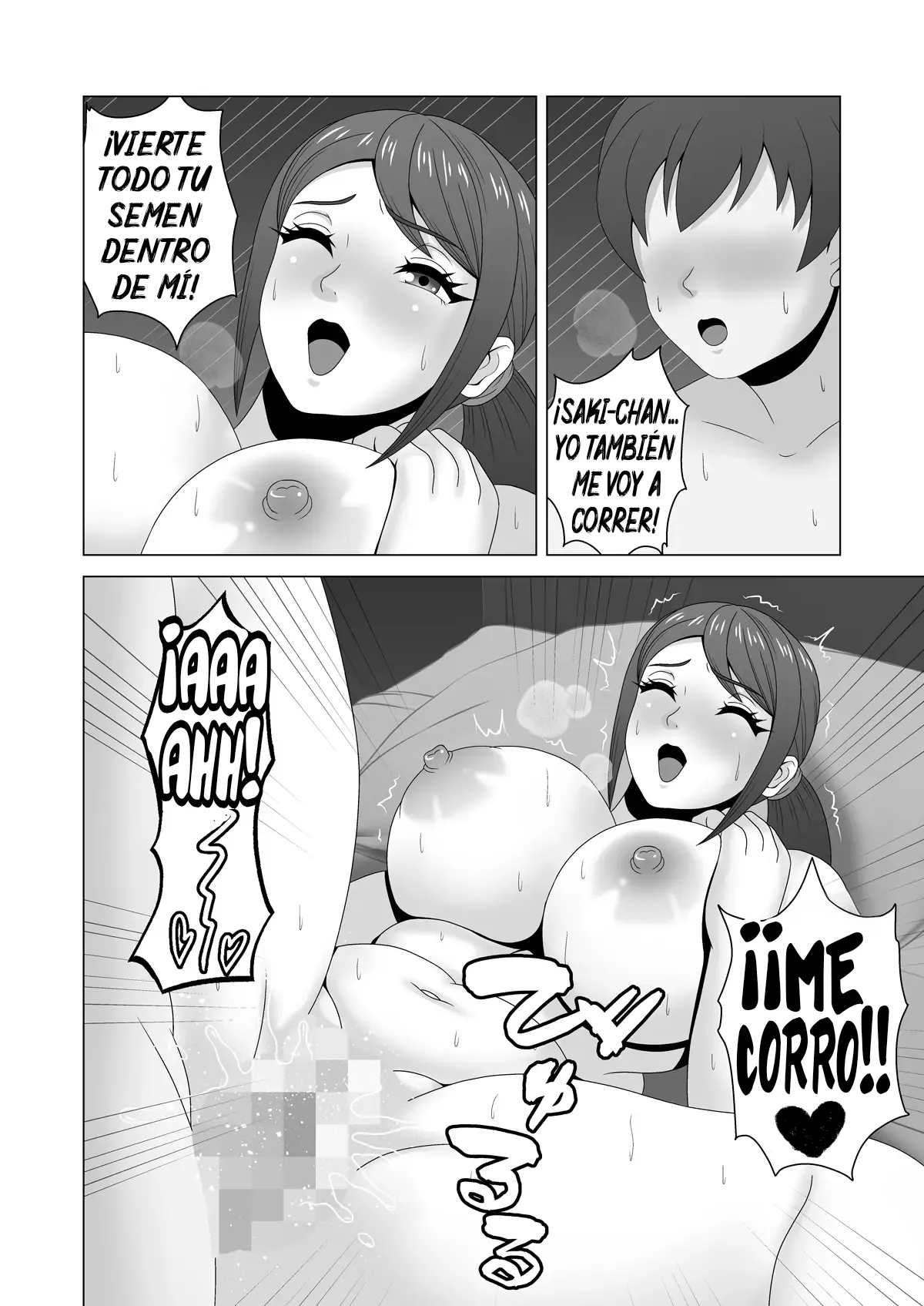 [Pixie Mint] Muchimuchi Hitozuma no Midara na Yuuwaku｜La Erótica Seducción De Una Esposa Regordeta [Spanish] [El naranjas = Mr.Naranjas] image number 21