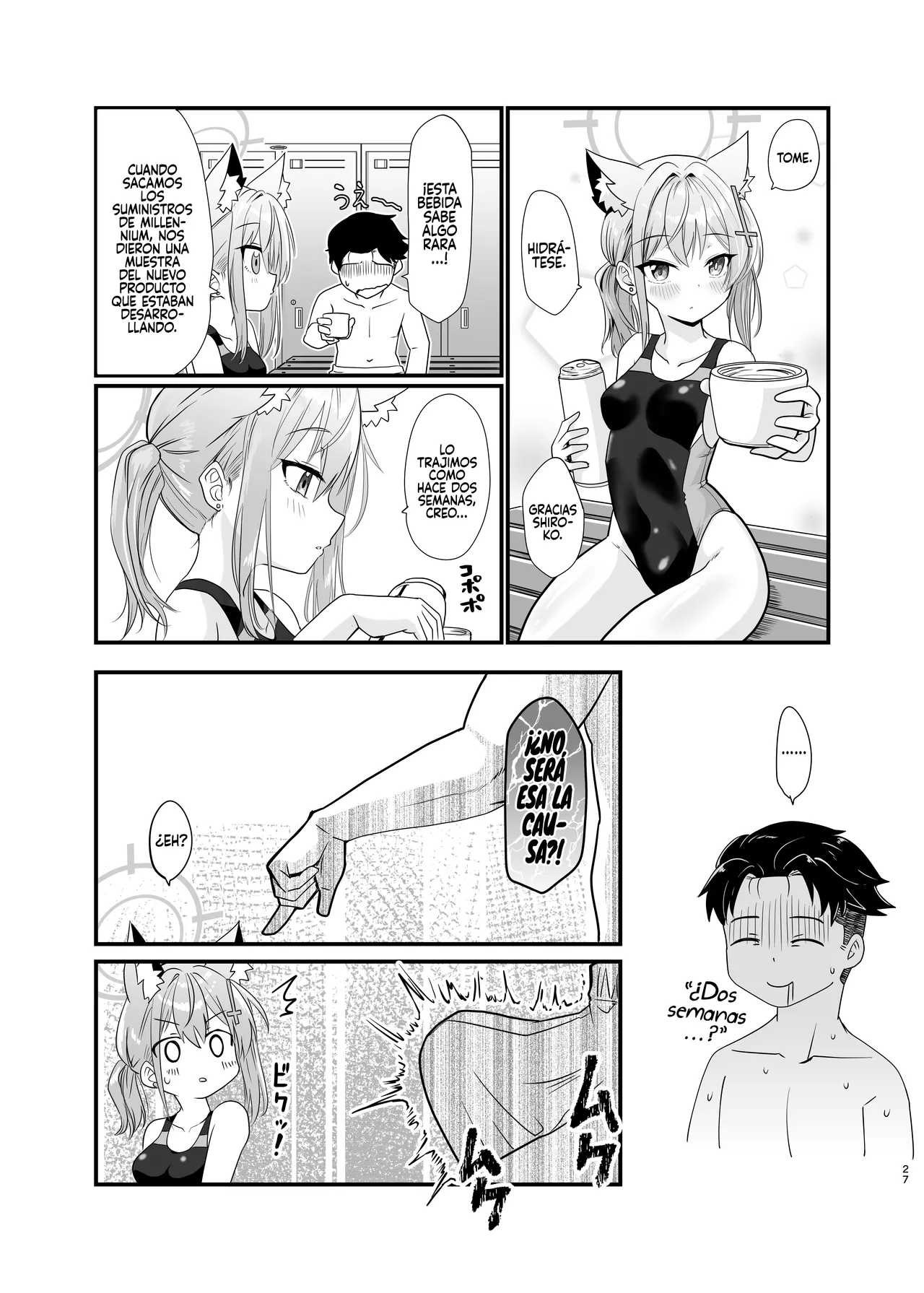 [Studio SUSHI KUI-NE (Kotojima Motoki)] Kowaku no Kiri (Blue Archive) [Spanish] [Rakuen Translations] [Digital] image number 26