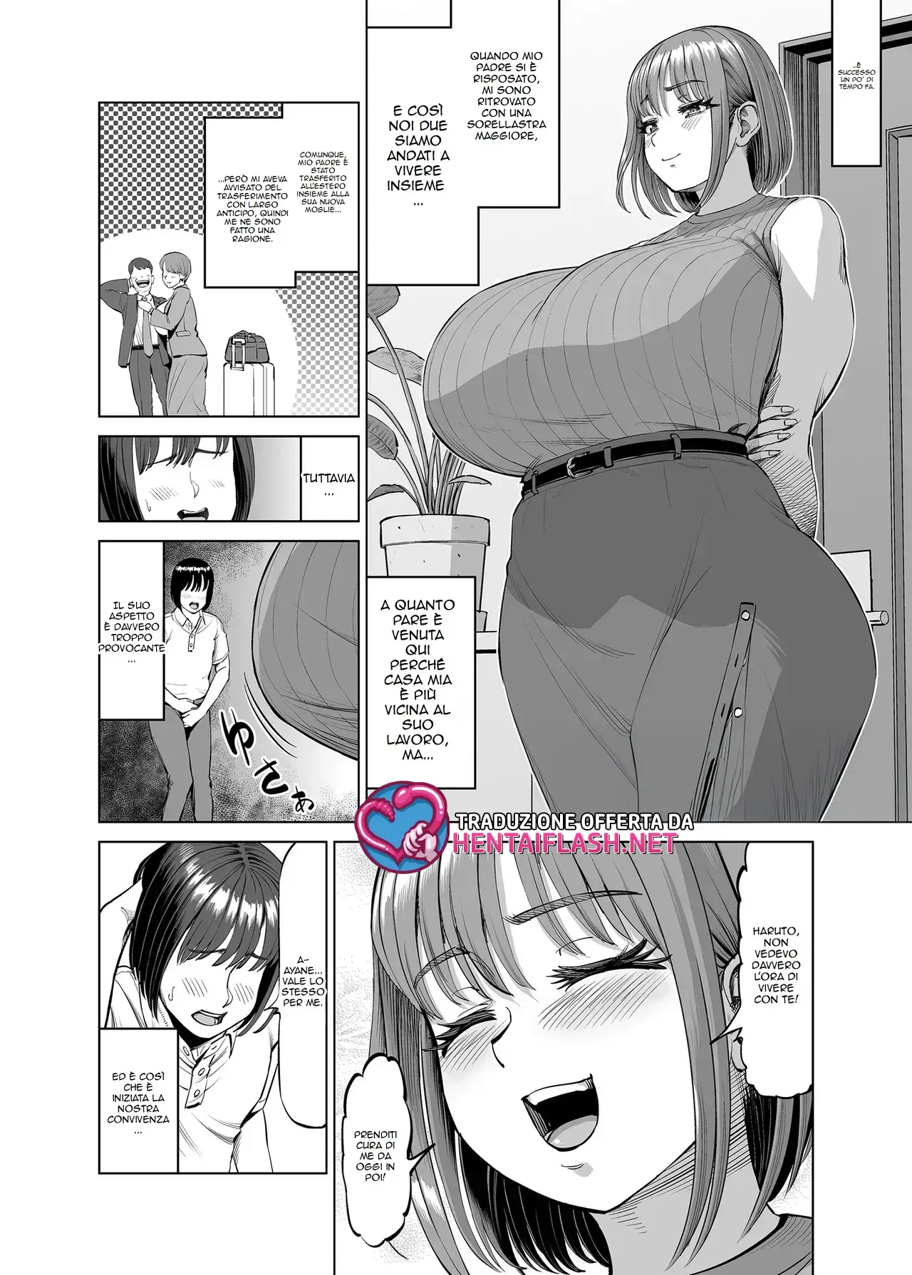 [R Koubou (Ruzi)] Onee-chan to Nakayoshi Seikatsu | Andare d'accordo con mia sorella [Italian] (hentaiflash.net) [Digital] 2eme image